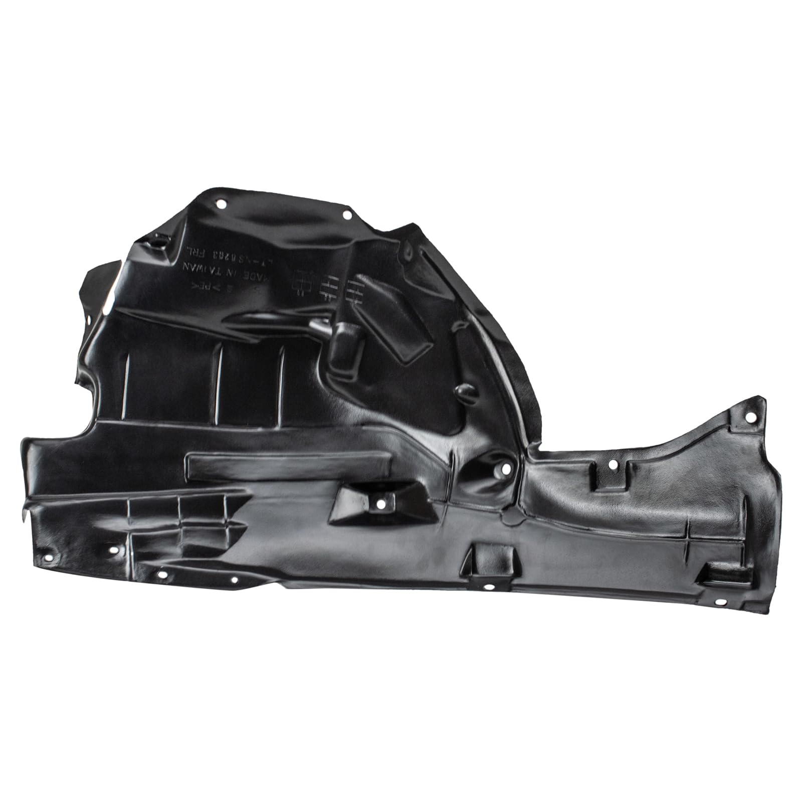 Trq Inner Fender Liner Set Compatible With 2014-2022 Infiniti Q50 In1248131 In1249131
