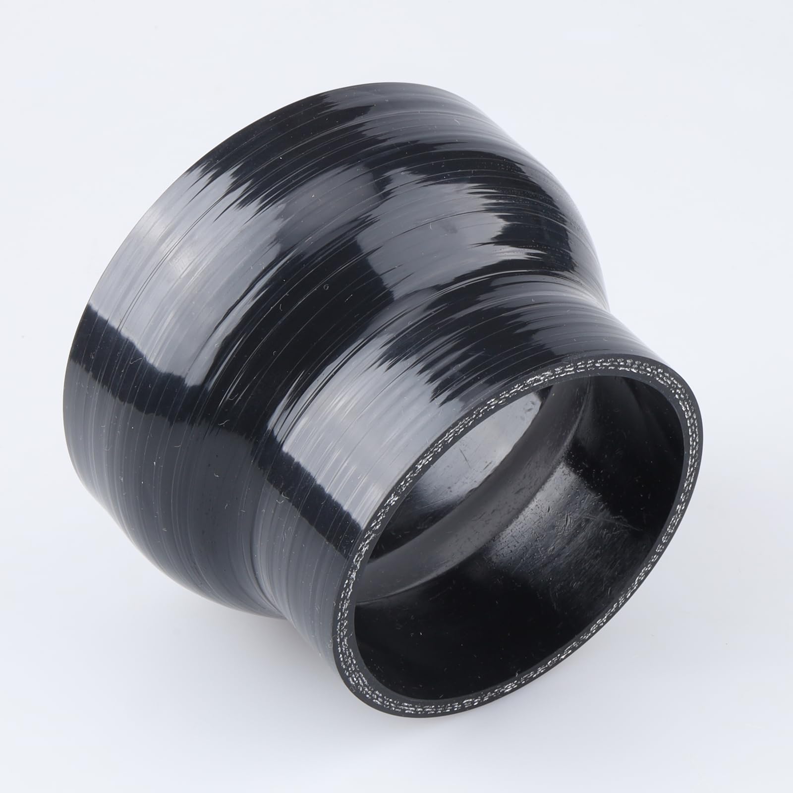 Ac Performance Id 4'' To 3'' (102Mm To 76Mm) Straight Reducer, Length 3'' (76Mm), 4-Ply Reinforced, Universal Automotive Pure Si