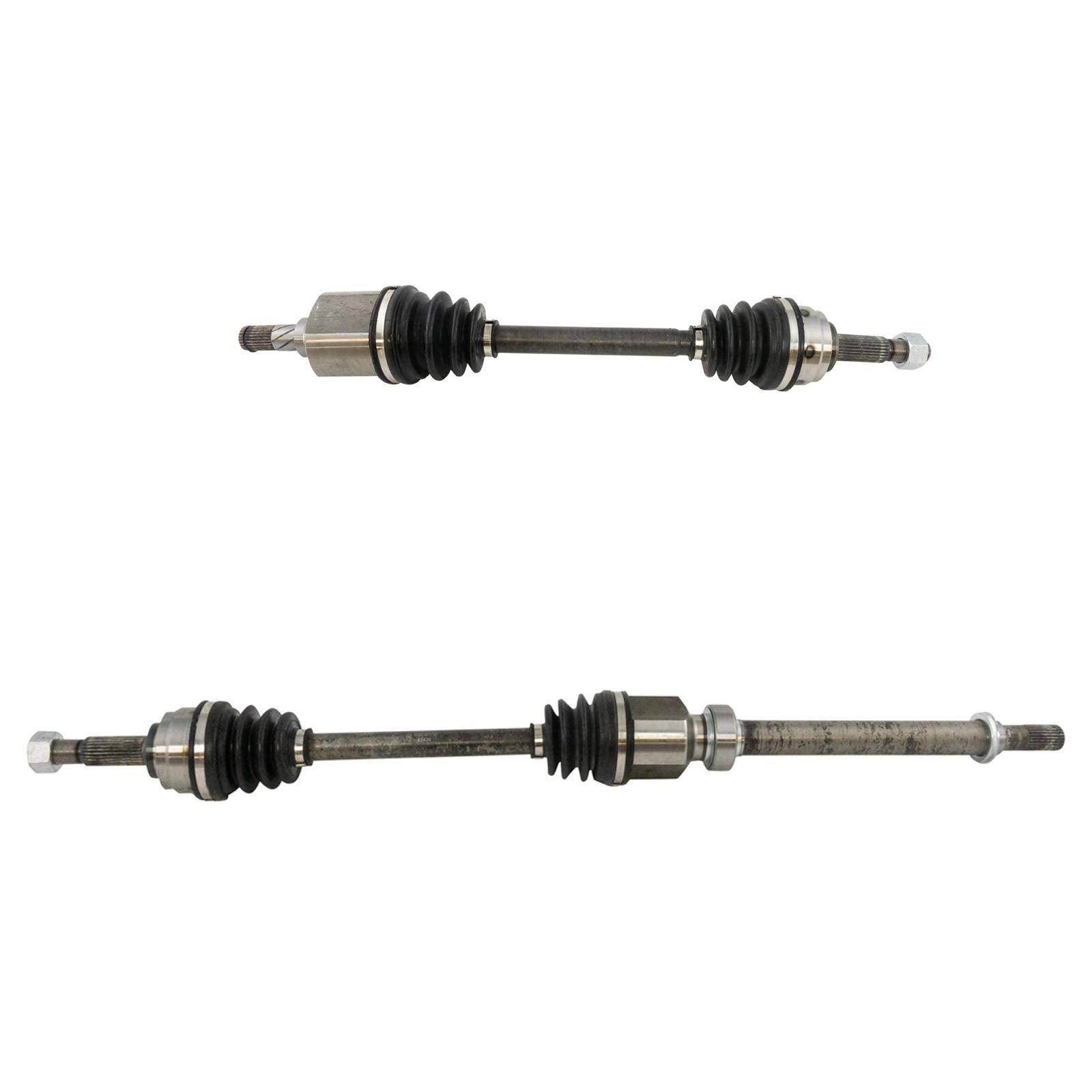 Trq Front Cv Axle Shaft Assembly Set Compatible With 2009-2014 Nissan Cube 2007-2012 Versa