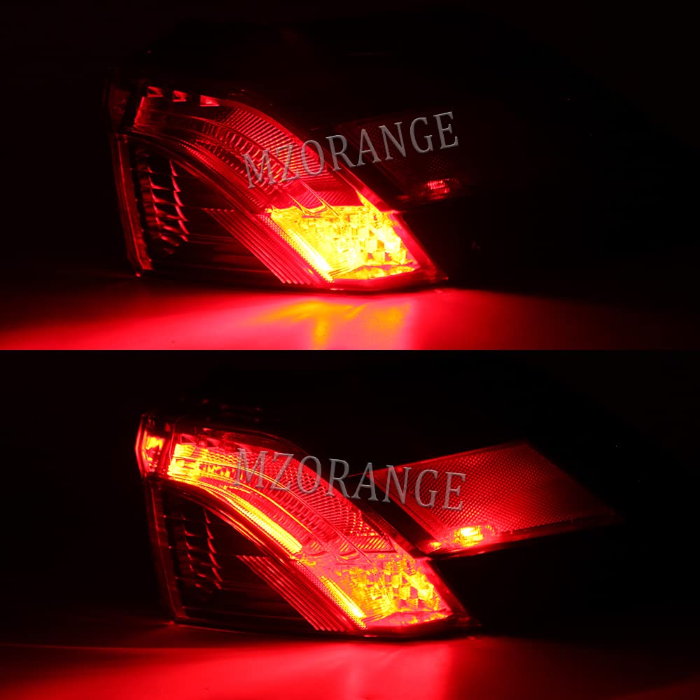 Mzorange Tail Light Rear Brake Lamp For Toyota Rav4 2019 2020 2021(Right Passenger Side)