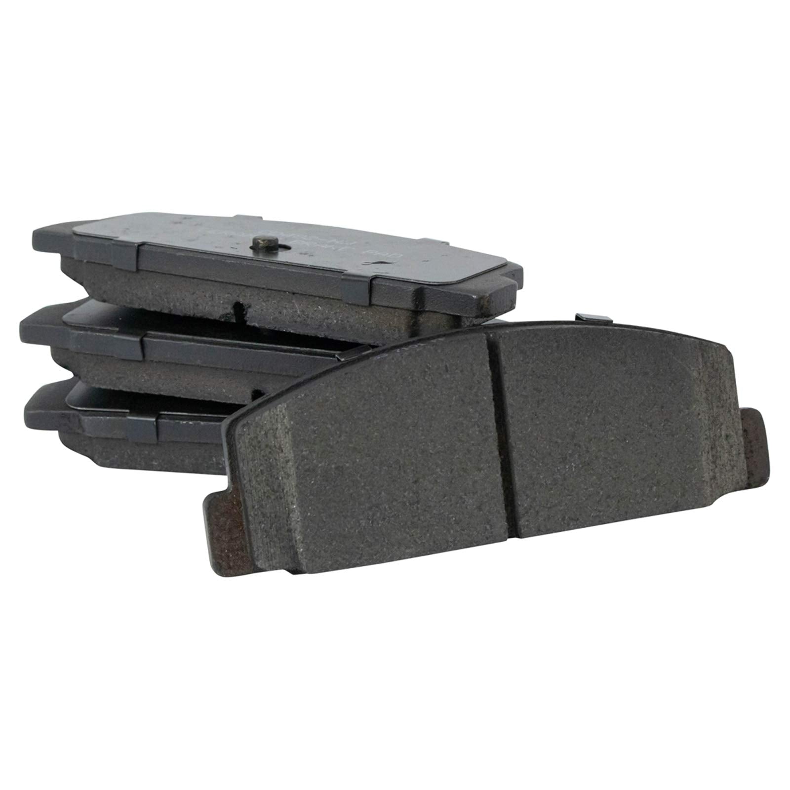 Trq Front And Rear Brake Pad & Rotor Kit Brake Pads Brake Rotor Ceramic Compatible With 2003-2005 Mazda 6