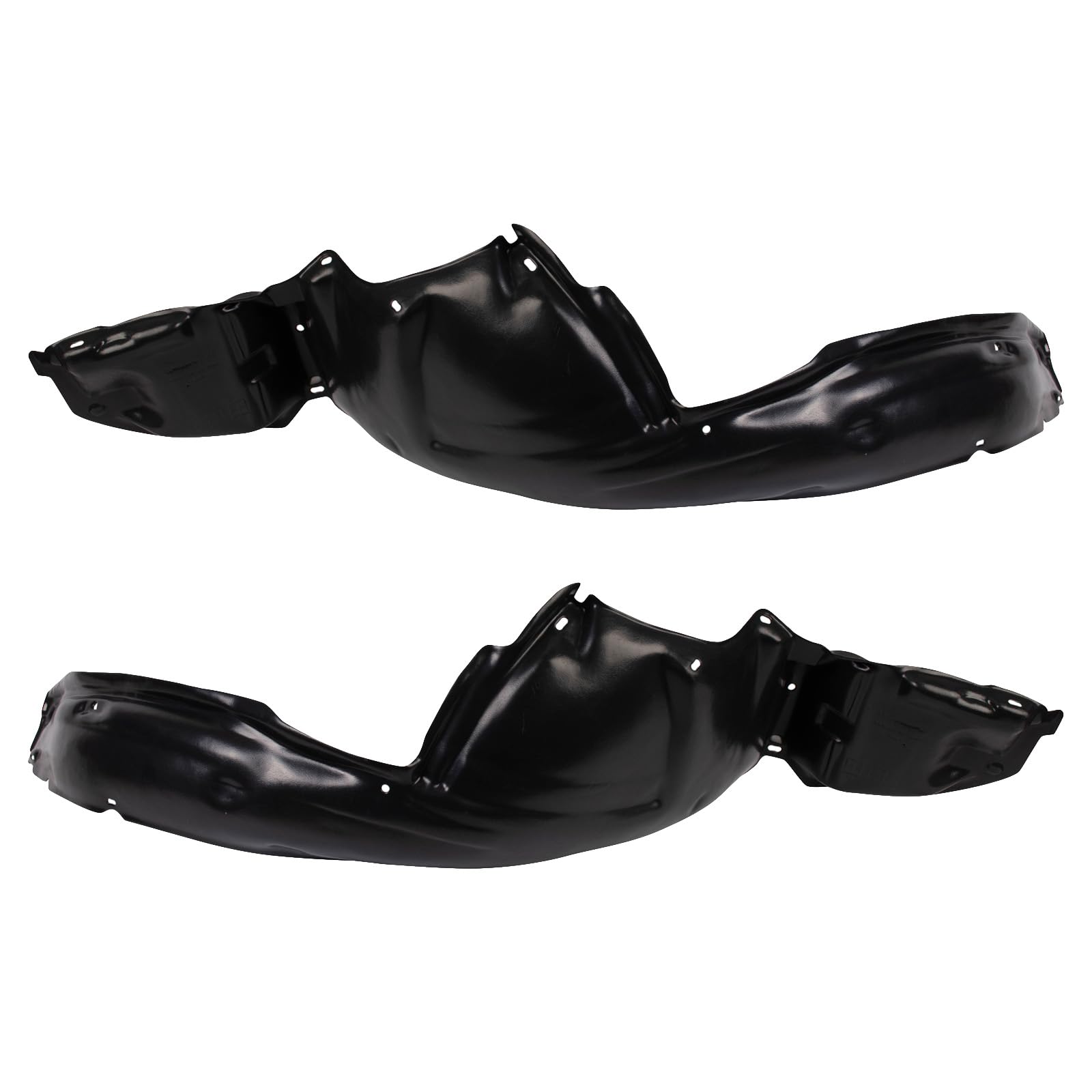 Trq Inner Fender Liner Set Compatible With 1996-1999 Subaru Legacy Su1248106 Su1249106