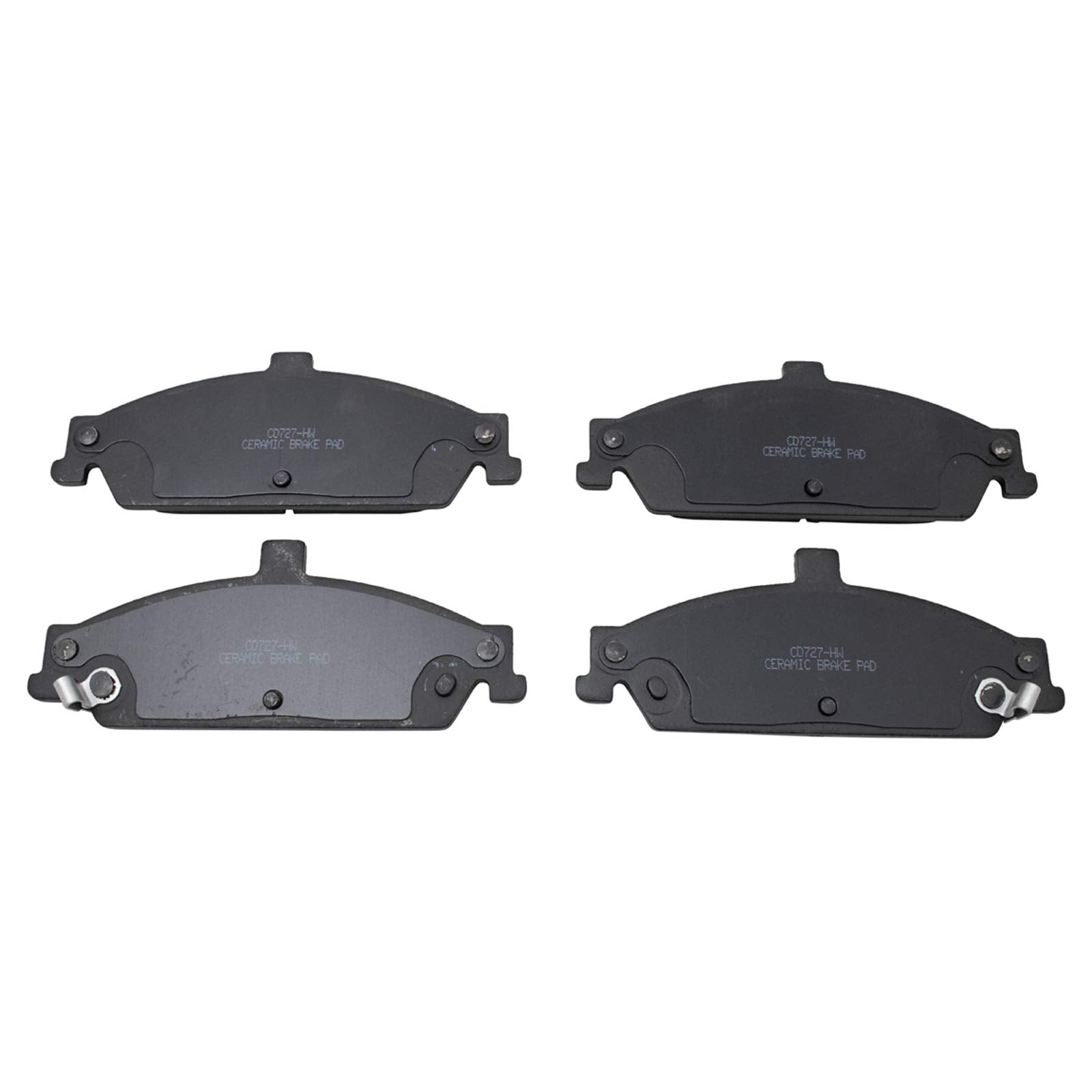 Trq Front Brake Pads Ceramic Compatible With 2004-2005 Chevrolet Classic 1997-2003 Malibu 1999-2004 Oldsmobile Alero 1997-1999 C