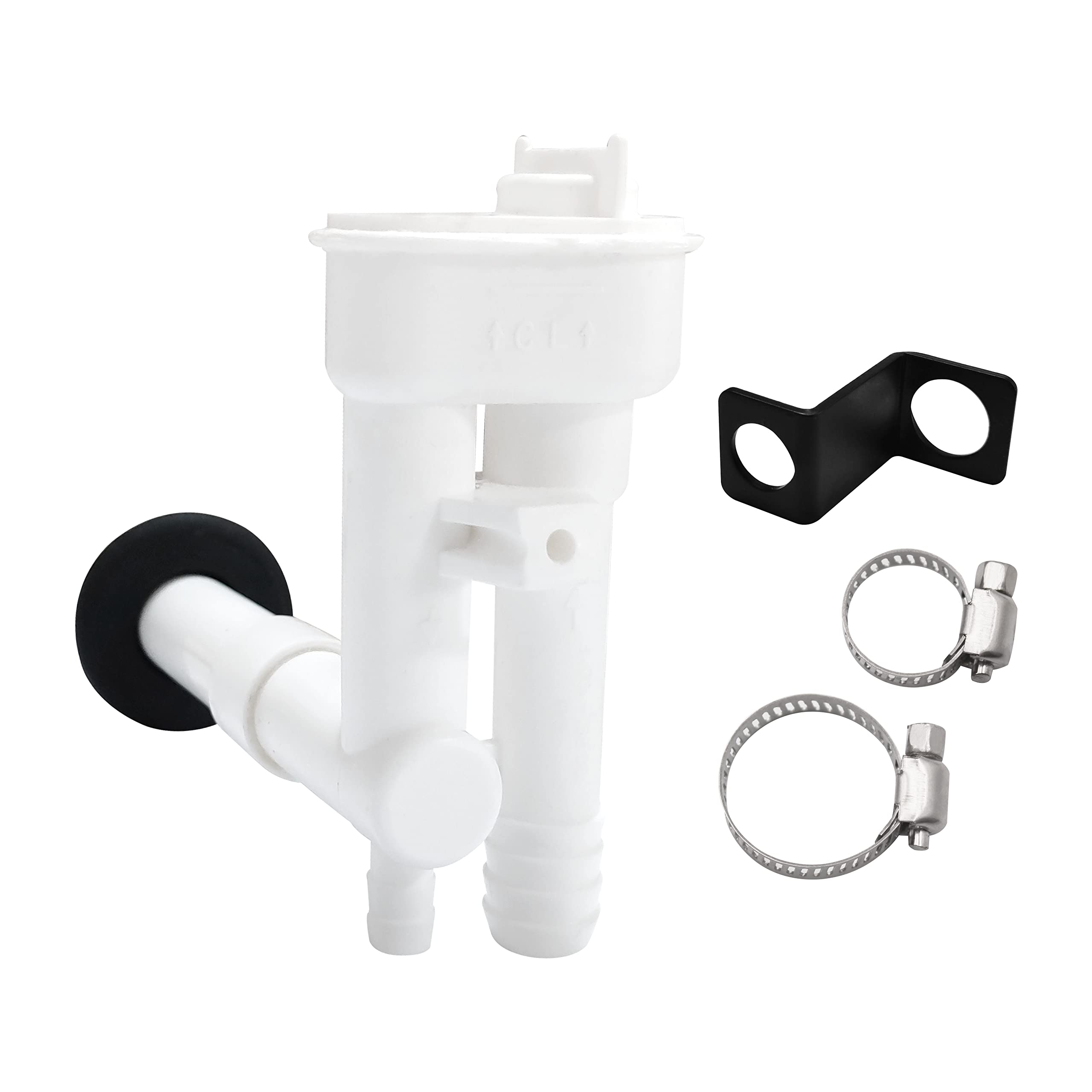 385230325 Toilet Vacuum Breaker for Hand Spray Replacement for Dometic RV Toilet Fit for Sealand VacuFlush and Traveler Toilets