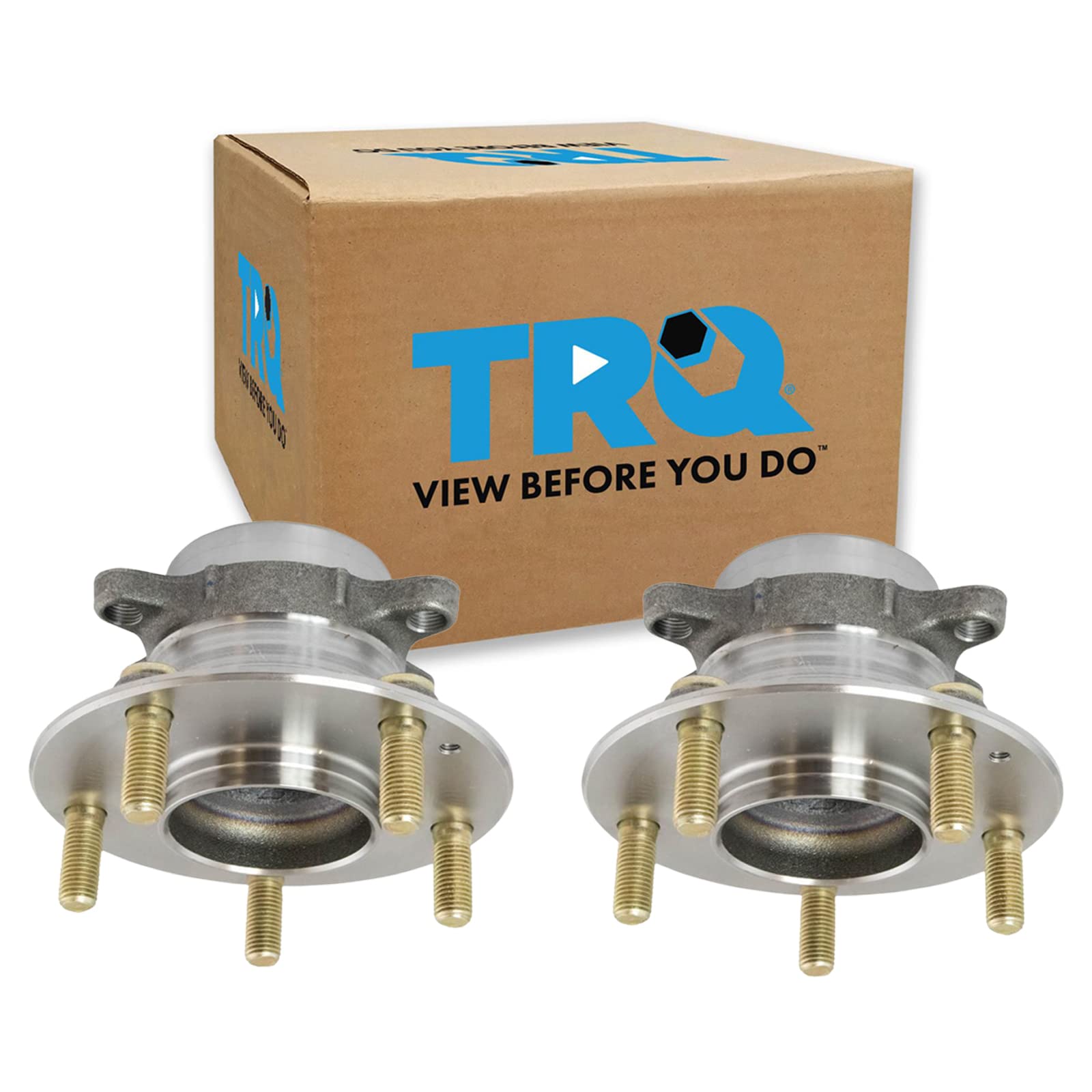Trq Rear Wheel Hub Bearings Assembly Set Compatible With 2016-2021 Honda Civic 2019-2022 Insight
