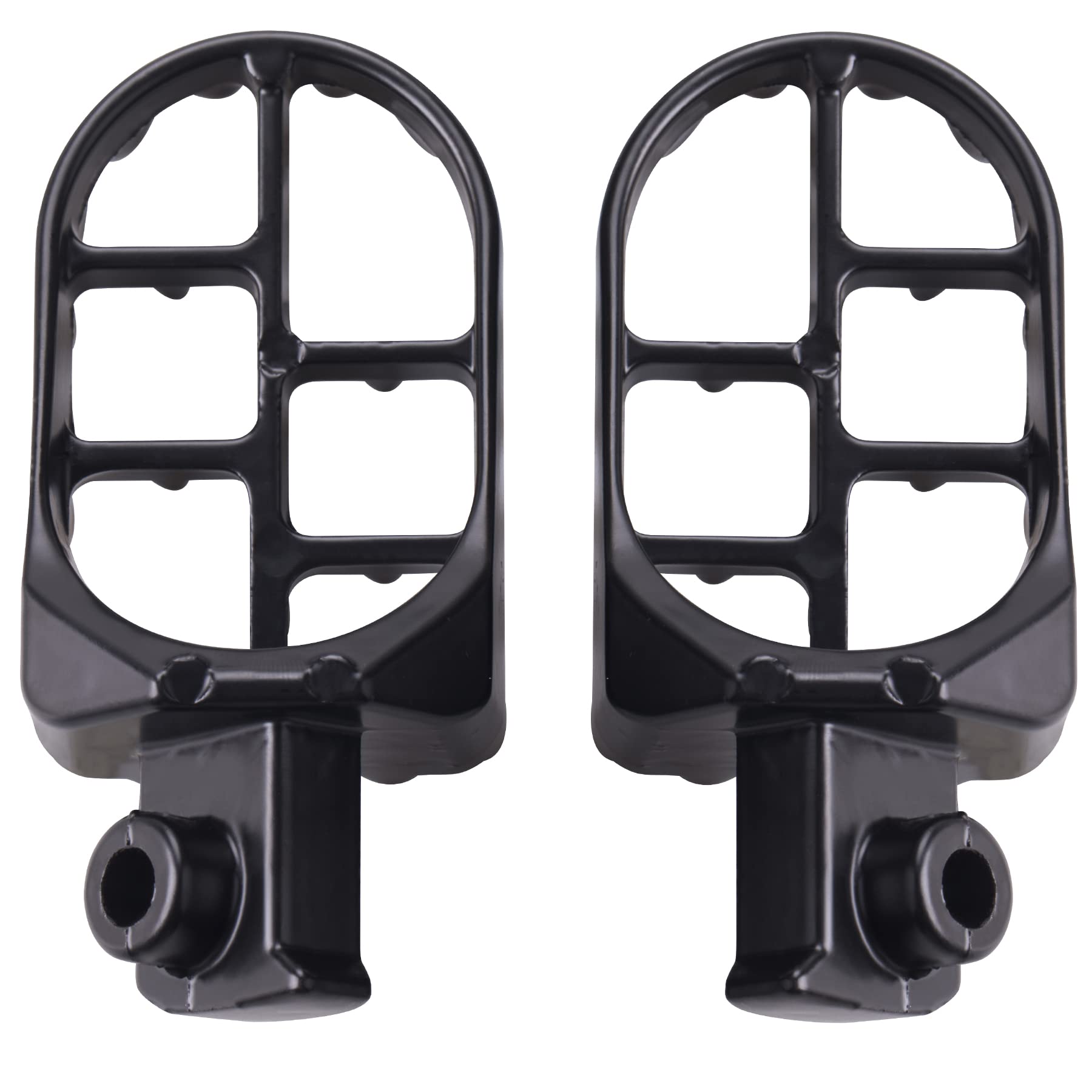 Dirt Bike Foot Pegs, Aluminium Footpegs Pedals Fit For Coleman Baja Taotao Pw50 1981-2021 Pw80 1983-2006, Pit Dirt Bike Motorcycle Minibike