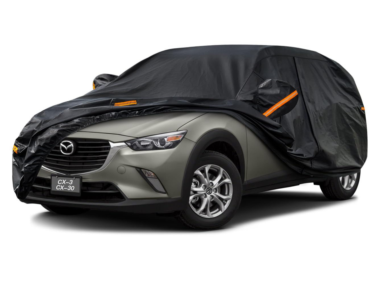 Kayme 7 Layers Suv Car Cover Custom Fit For Mazda Cx-30 Cx-3 Cx 30 Cx 3 (2019-2024) Waterproof All Weather For Automobiles, Outd