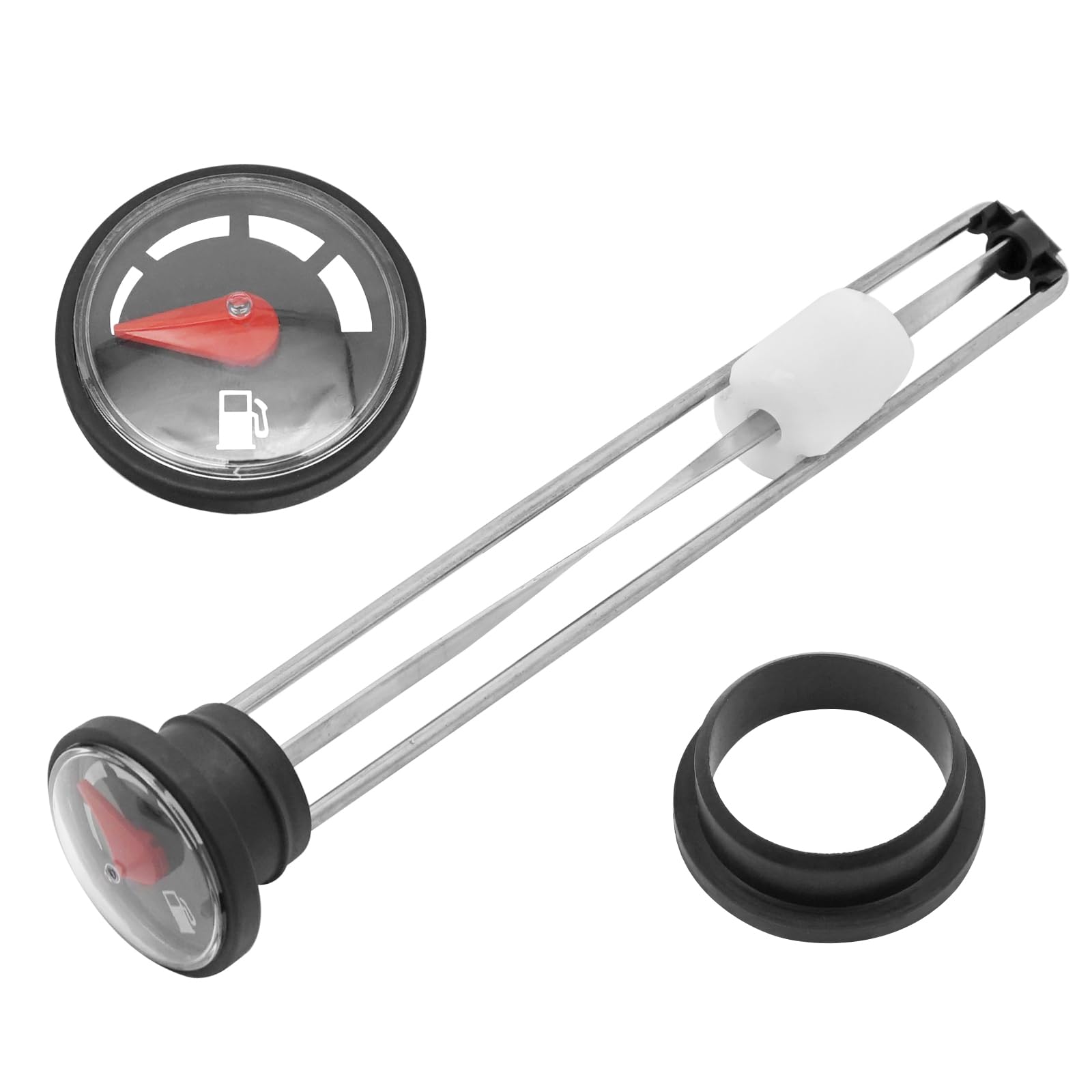 Fuel Gauge Gas Cap 10'' fit for Briggs Stratton Simplicity Lawn Mower Ferris F50XT 36'' Snapper ZTR 500Z 48'' 5101378YP 5101378