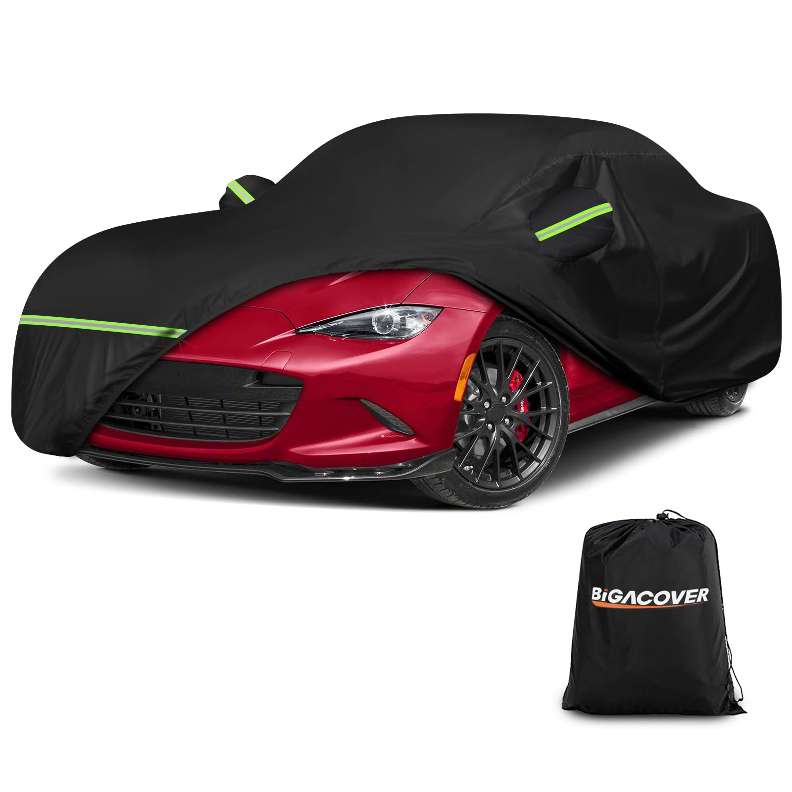 for Mazda Miata MX-5 Full Car Cover Waterproof All Weather, Outdoor Car Covers Windproof Heavy Duty Waterproof Protection Fit fo
