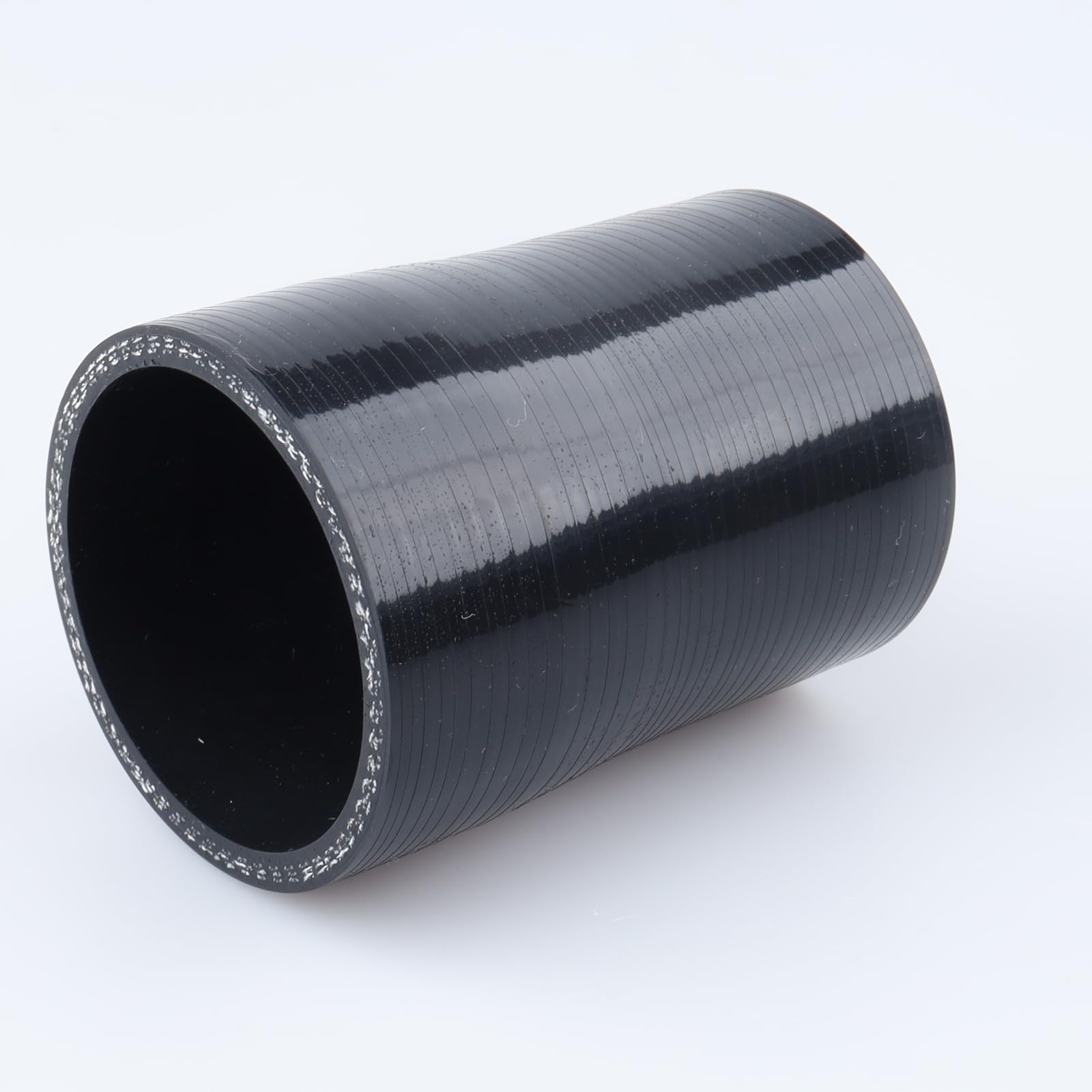 Ac Performance Id 2'' To 1-7/8'' (51Mm To 48Mm) Silicone Hose Straight Reducer 3-Ply Reinforced Black, 3'' Length