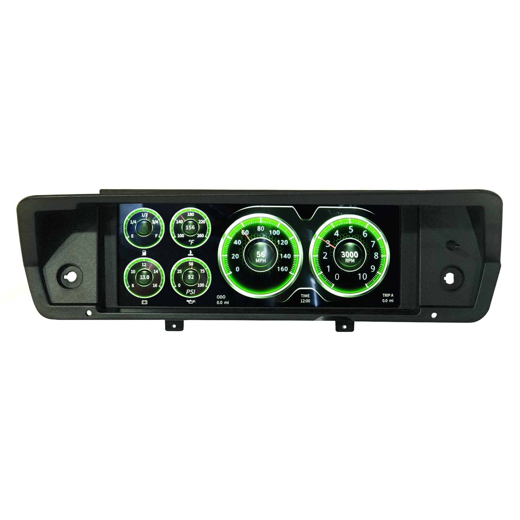 AUTO METER Digital Dash 7009 for '72-'76 A-Body, Black