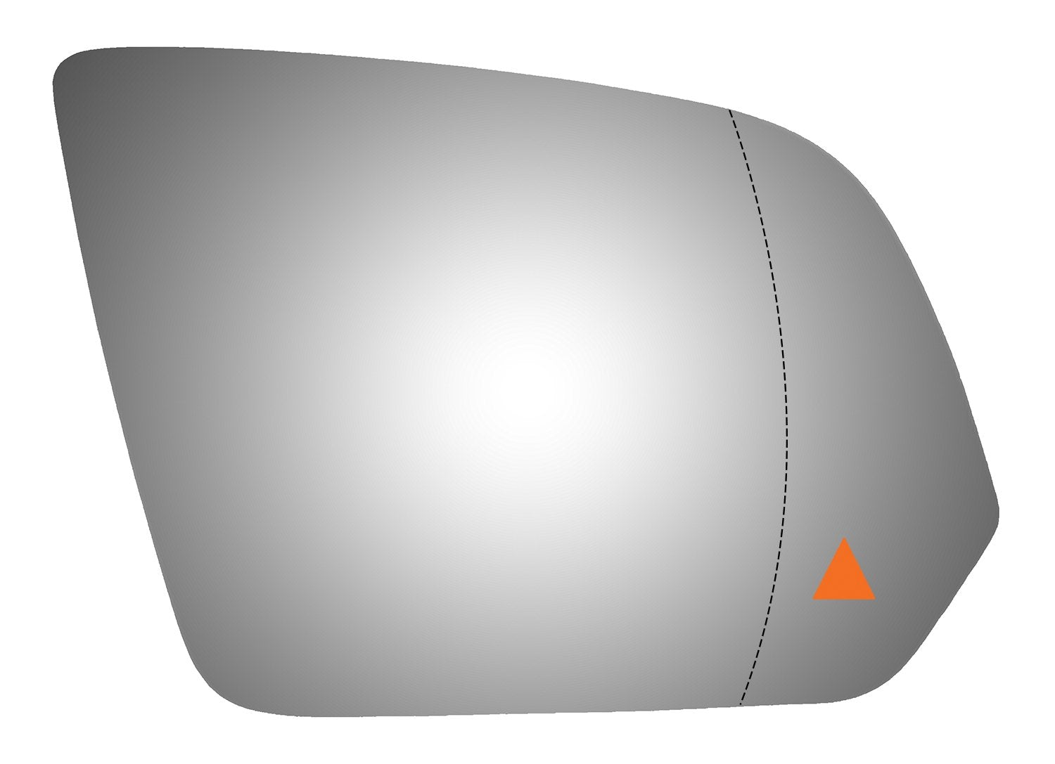 Burco 5731Wbc Right Side Replacement Mirror Glass For 16-17 Mercedes-Benz Metris