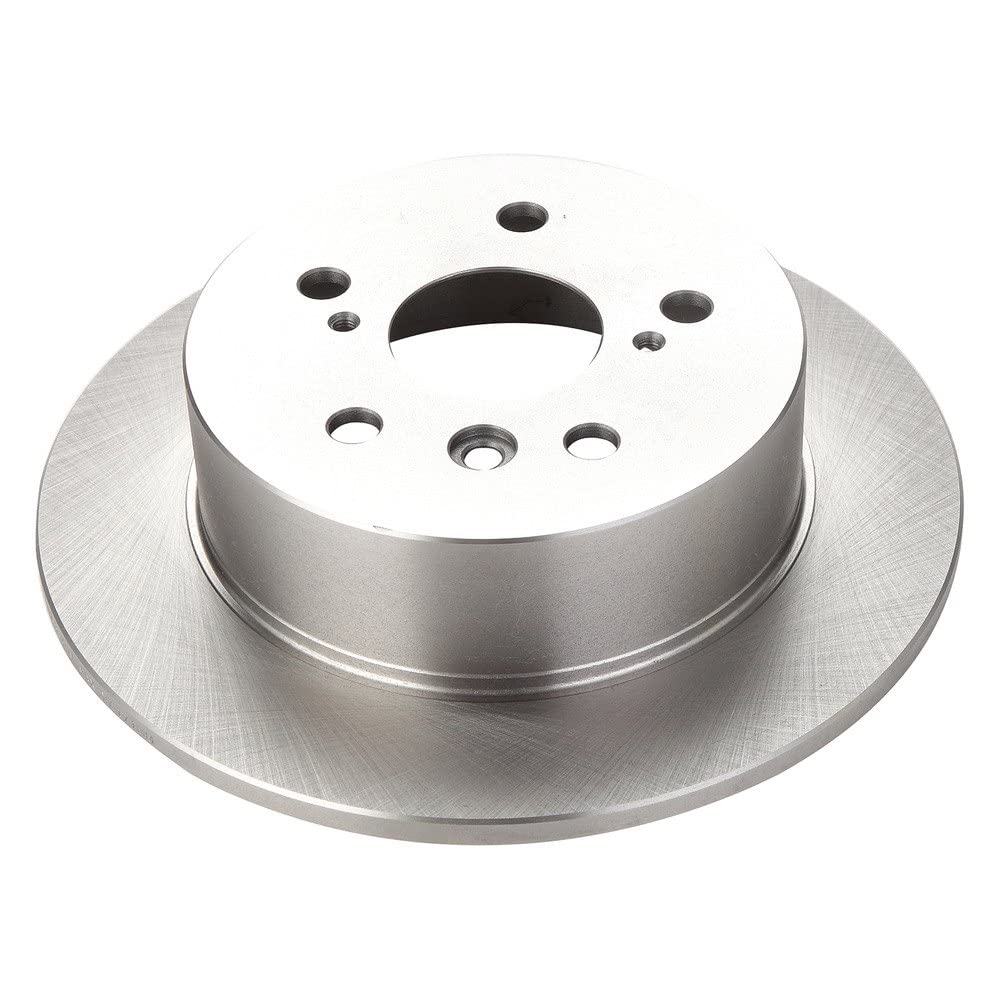 Trq Rear Brake Rotors Set Solid Compatible With 2007-2012 Lexus Es350 2008-2012 Toyota Avalon 2007-2011 Camry