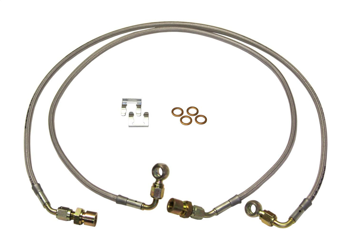 Skyjacker (Fbl86) 6-8'' Stainless Steel Brake Line - Pair
