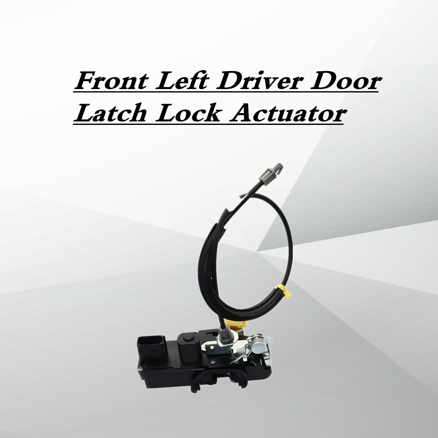 Front Left Driver Door Latch Lock Actuator Compatible with Cadillac Vehicles - CTS 2008-2014 Sedan, Wagon, Without Keyhole 22922