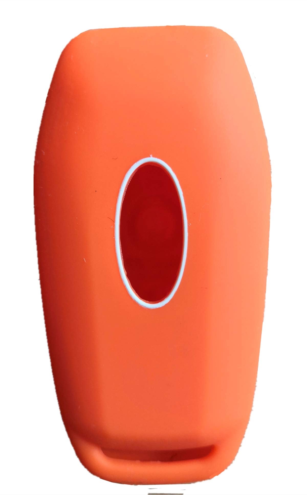 Ford Mustang Key Fob Cover: Silicone Car Remote Case Fit For Ford Mustang Fusion Exploer Edge F150 Lincoln Mkz Mkx Mkc | Orange
