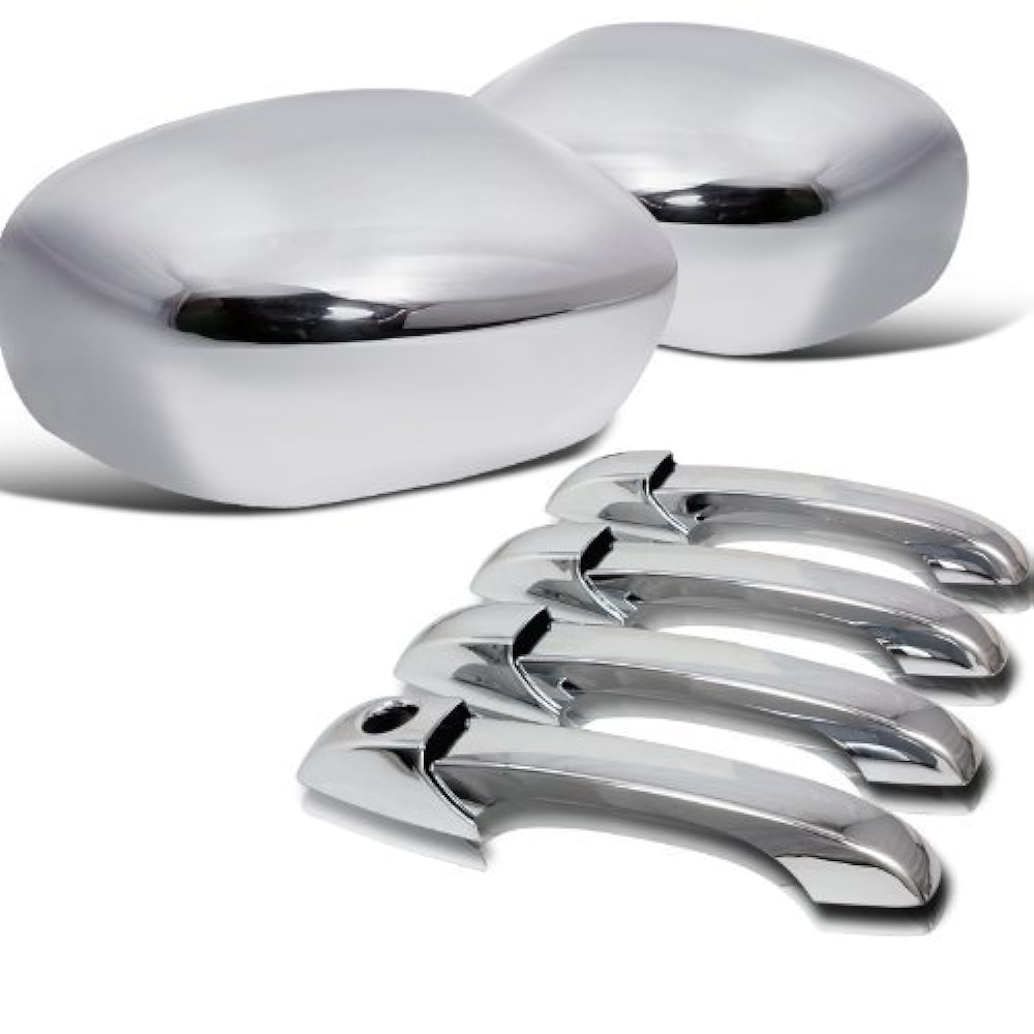 Chrome Door Handle and Mirror Cover For Chrysler 300 300C 2005-2010 For Dodge Magnum 2005-2008