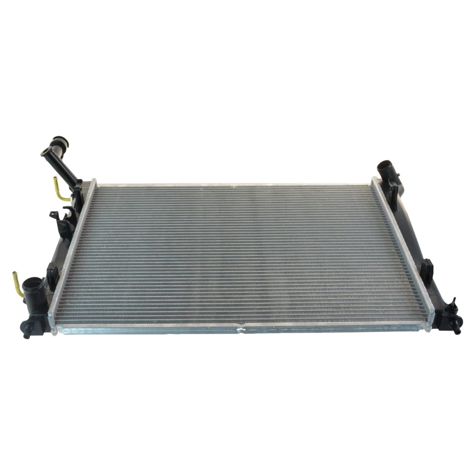 Trq Radiator Assembly Aluminum Core Compatible With 07-10 Hyundai Elantra Cu2928 Hy3010158