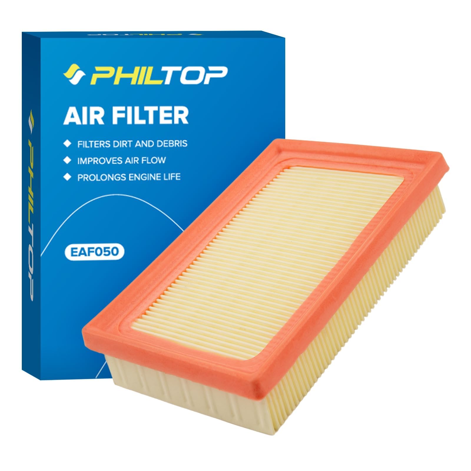 Philtop Engine Air Filter Ca11426 For Toyota Corolla 2020-2024 1.8L(Hybrid Only), Prius 2016-2022 1.8L (Hybrid Only), Prius C 20