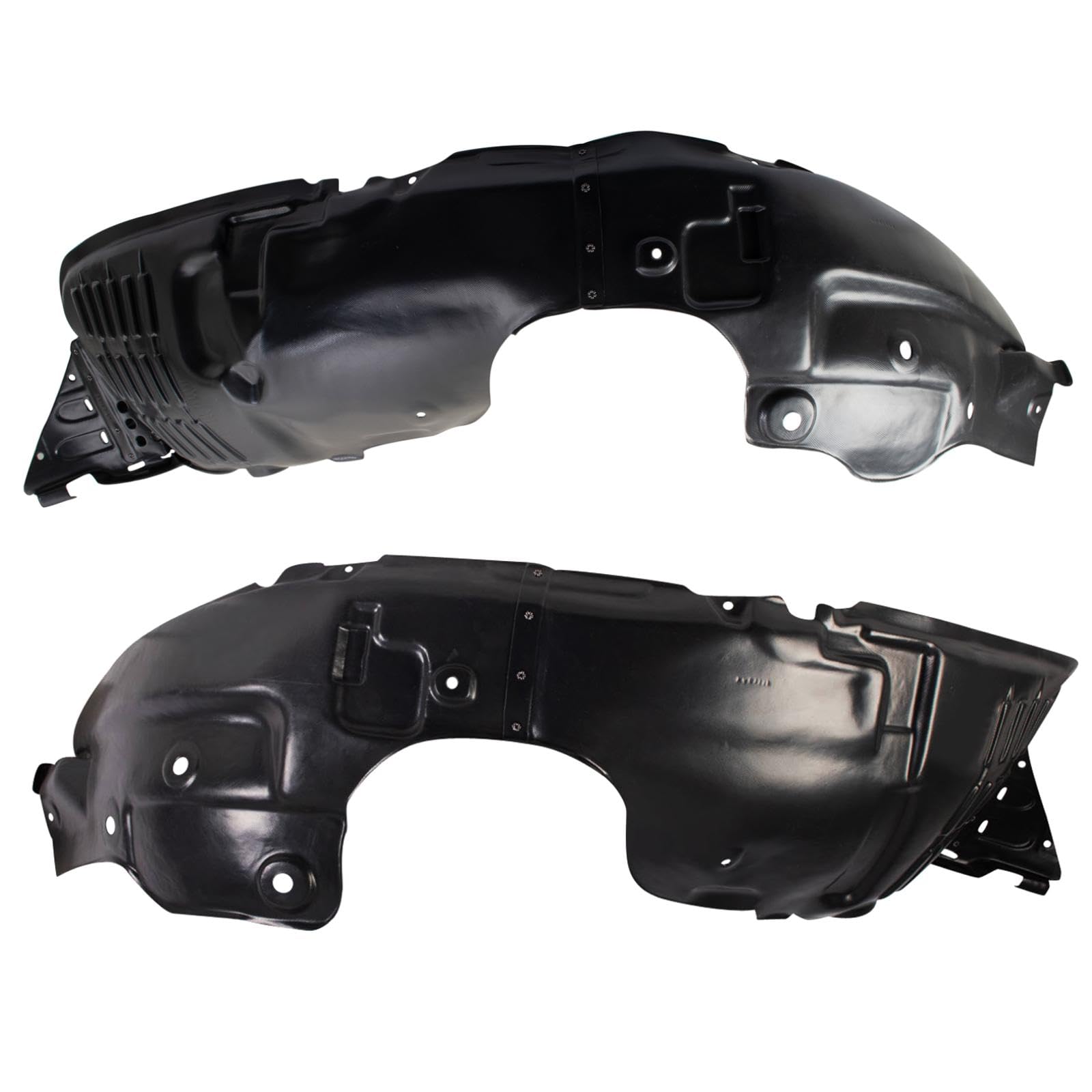 Trq Inner Fender Liner Set Compatible With 2014-2015 Kia Sorento Ki1248138 Ki1249138