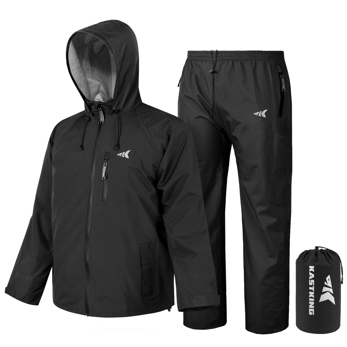 Kastking Hydrosense Essential Waterproof Rain Suit For Men And Women, Lightweight, Durable Outdoor Gear For Fishing, Hiking