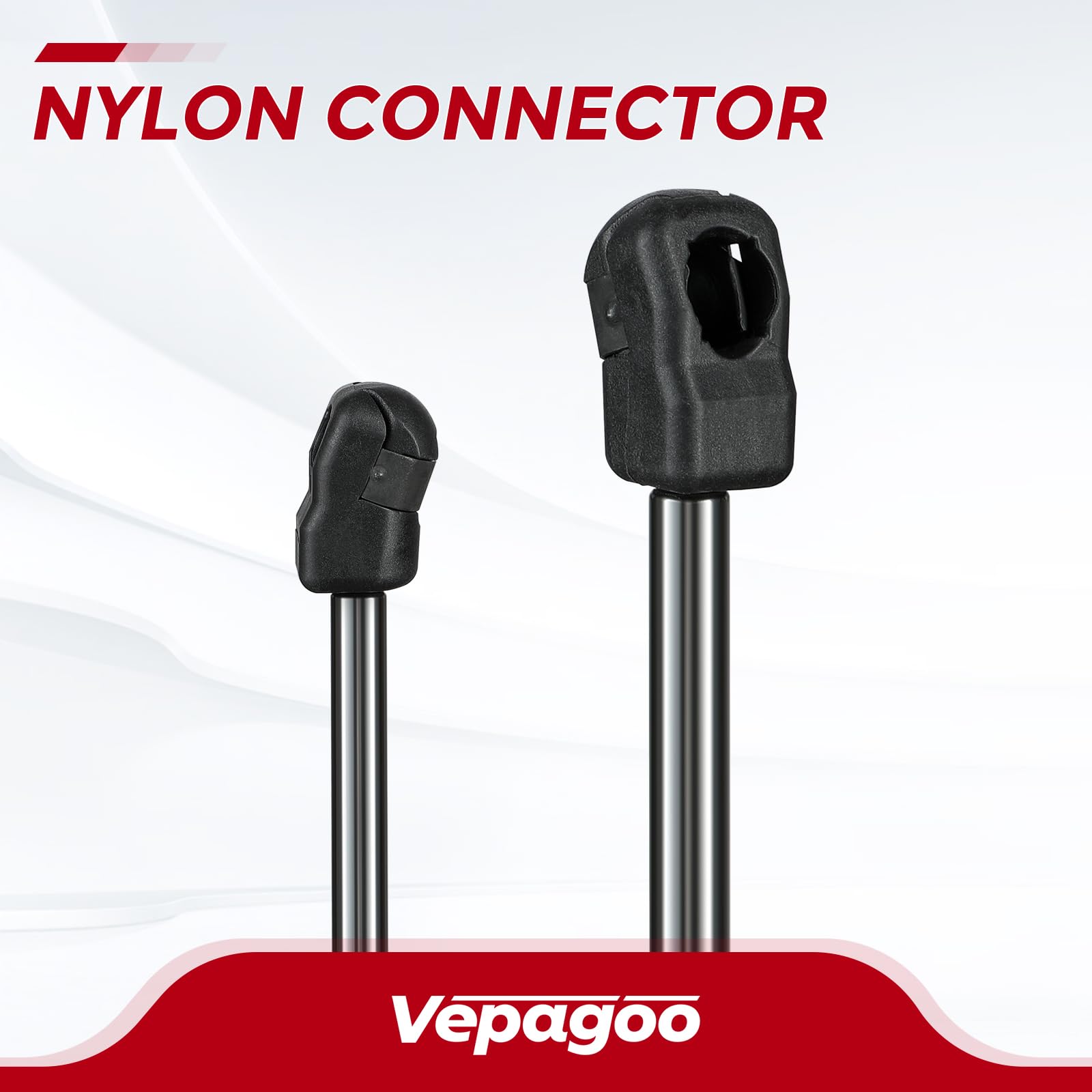 Vepagoo 6333 Front Hood Struts Compatible For 2007-2011 Toyota Camry Base/Ce/Hybrid/Le/Se/Xle Gas Shock Lift Supports,Sedan 4-Do