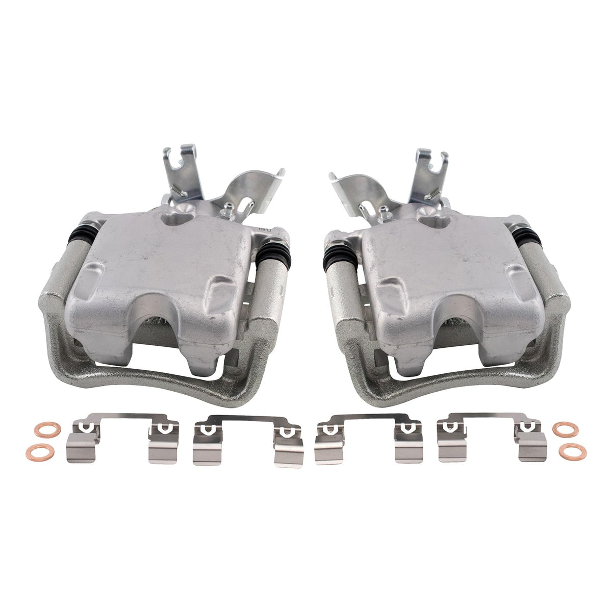 Trq Rear Brake Caliper Set Compatible With 2014-2015 Chevrolet Malibu