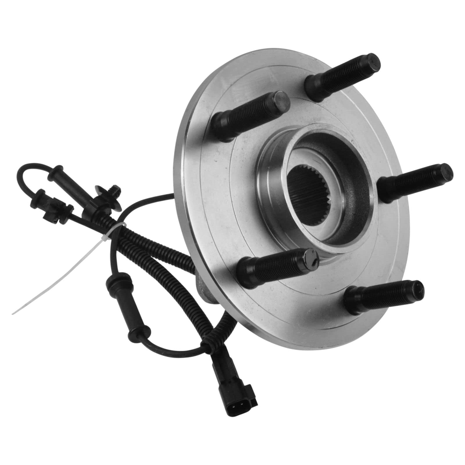 Trq Front Wheel Bearing & Hub Assembly With Abs Sensor Compatible With 2006-2009 Dodge Ram 1500