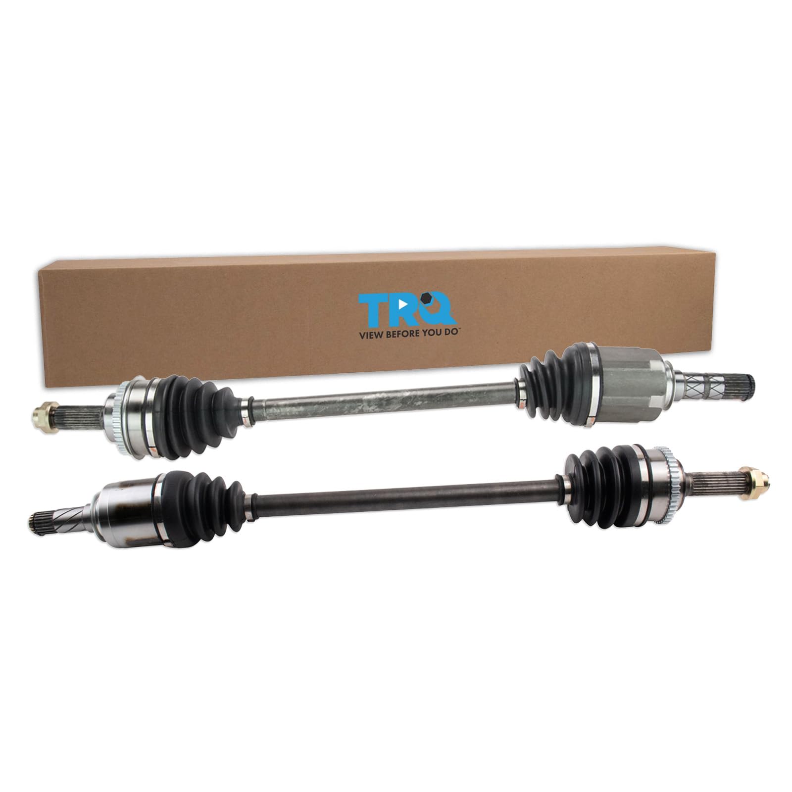 TRQ Front CV Axle Shaft Assembly Set Compatible with 2005 Subaru Impreza