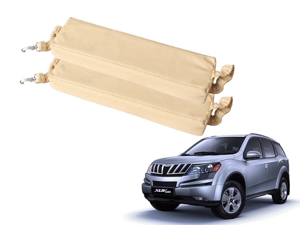 Kozdiko Beige Color Seat Gap Filler Set of 2 Pcs for Mahindra XUV 500
