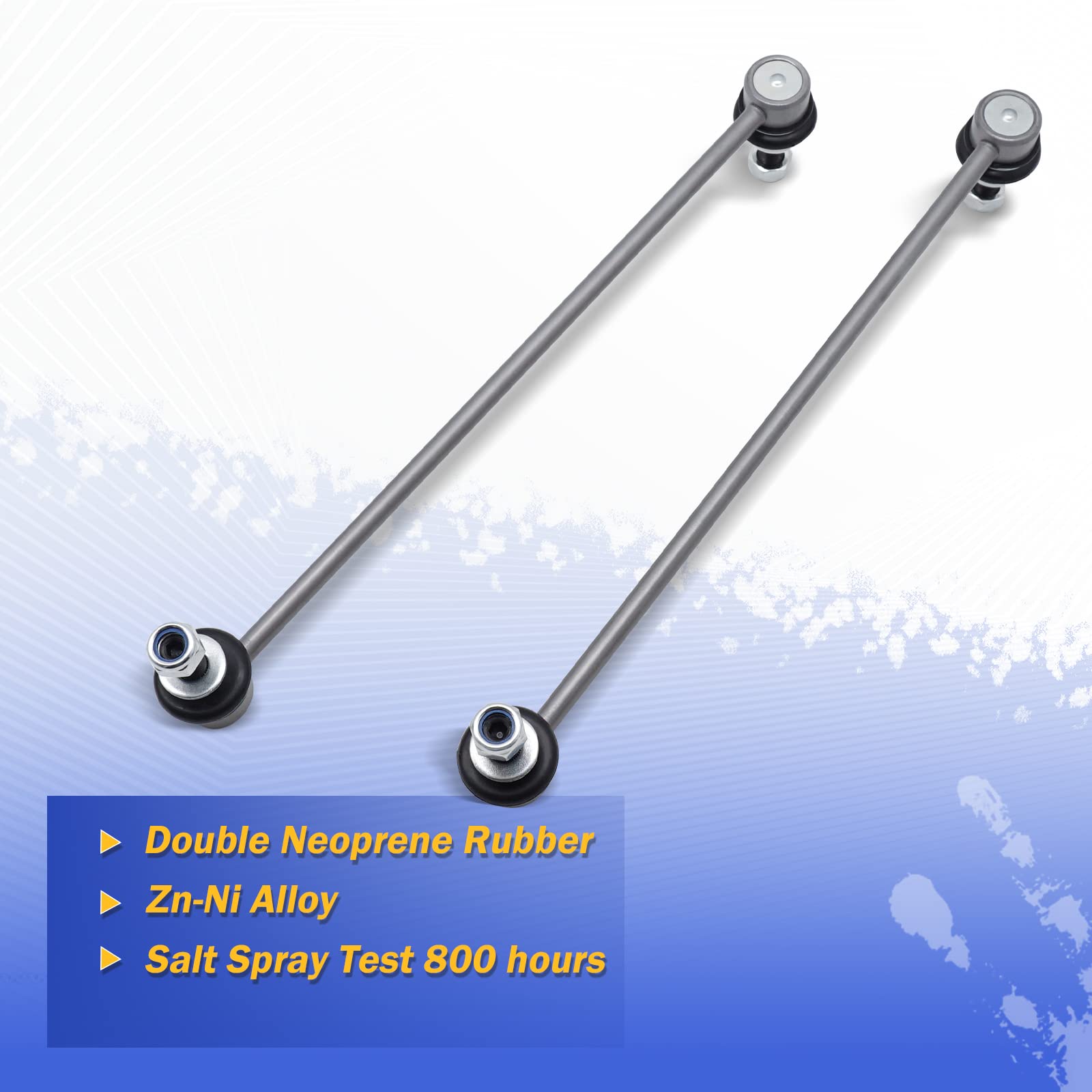 K750043 Zinc-Nickel Alloy Front Stabilizer Sway Bar Links For 06-18 Toyota Rav4 Prius Plug-In Prius V Corolla Im/Lexus Ct200H Hs