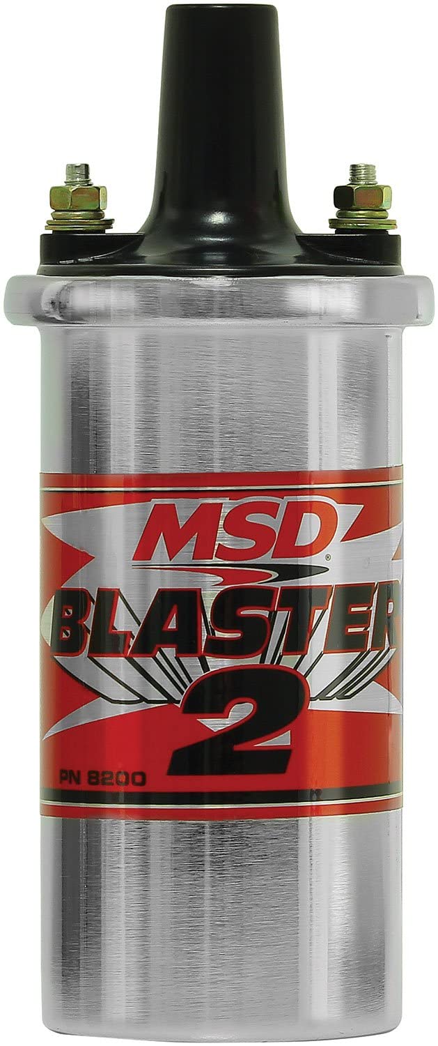 Msd 8200Msd: Blaster 2 Ignition Coil, Chrome, W/Ballast/Hardware