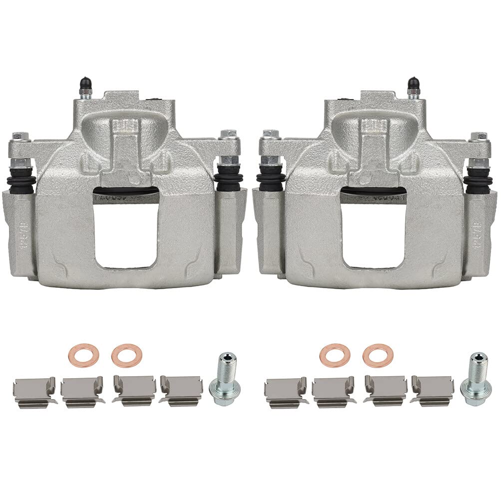 cciyu Front Left & Right Brake Calipers With Bracket 18B5045 18B5044 For Chrysler 2008-2012 For Dodge 2007-2016 For Jeep 2007-20