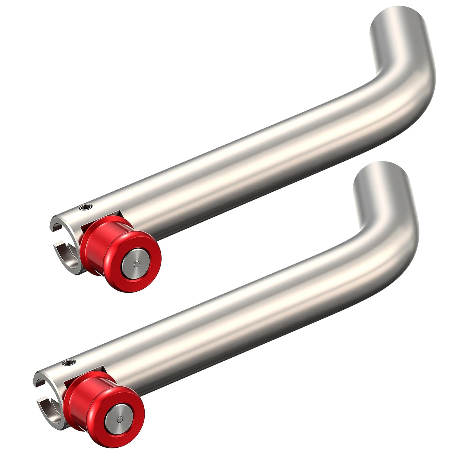 Datanly 2 Pack Trailer Hitch Pin Stainless Steel Hitch Pin Fit 5/8-Inch Receivers Lock Anti-Theft Trailer Lock for Vehicle, RV, 