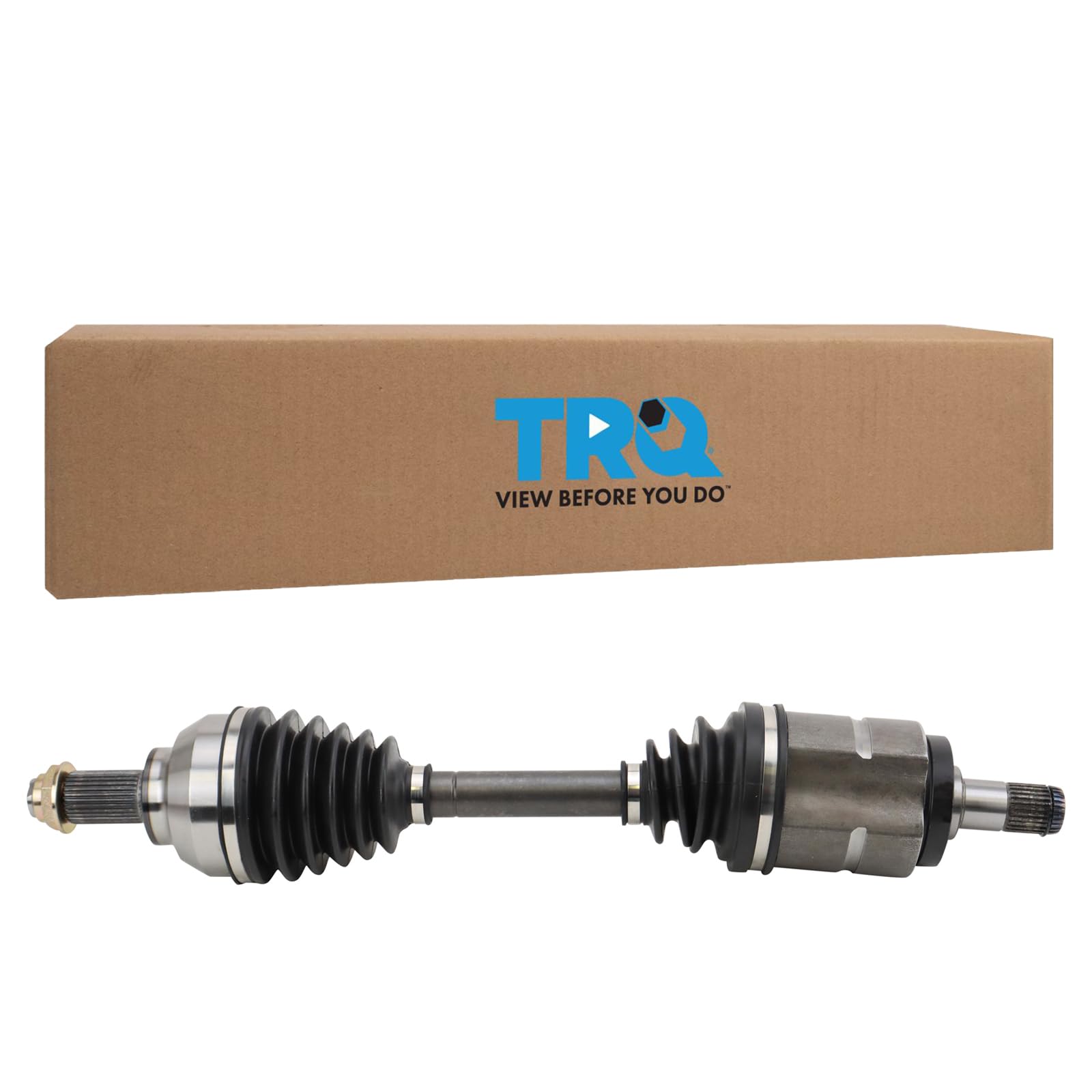 Trq Front Left Cv Axle Shaft Assembly Drivers Side Compatible With 2001-2005 Bmw 325Xi 330Xi