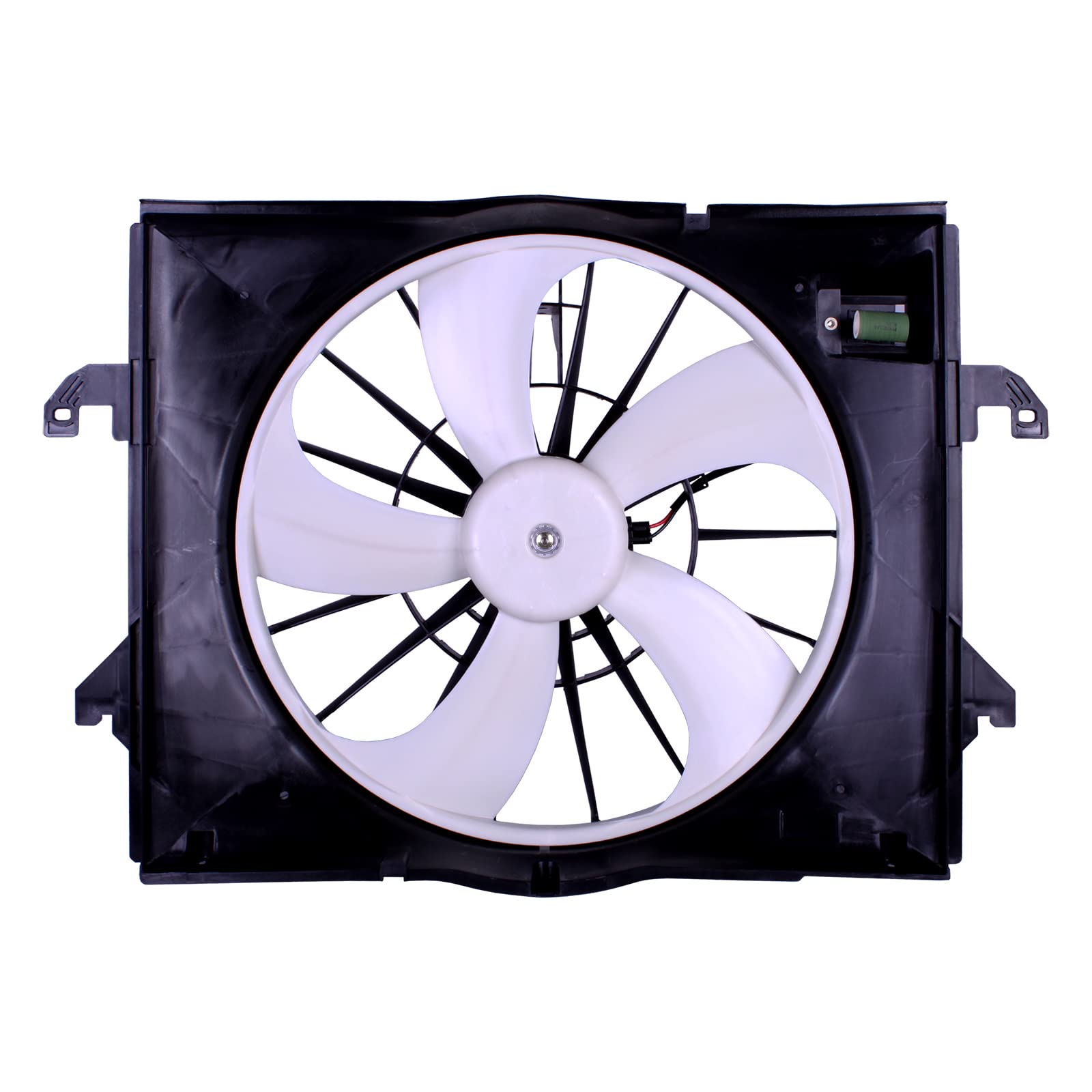 TYG OE Replacement(CAPA Quality) Cooling Fan Extra Silent for 2009-2013 RAM 1500 3.7L 12-13 W/Resist | 55056851AA | CH3115164 |