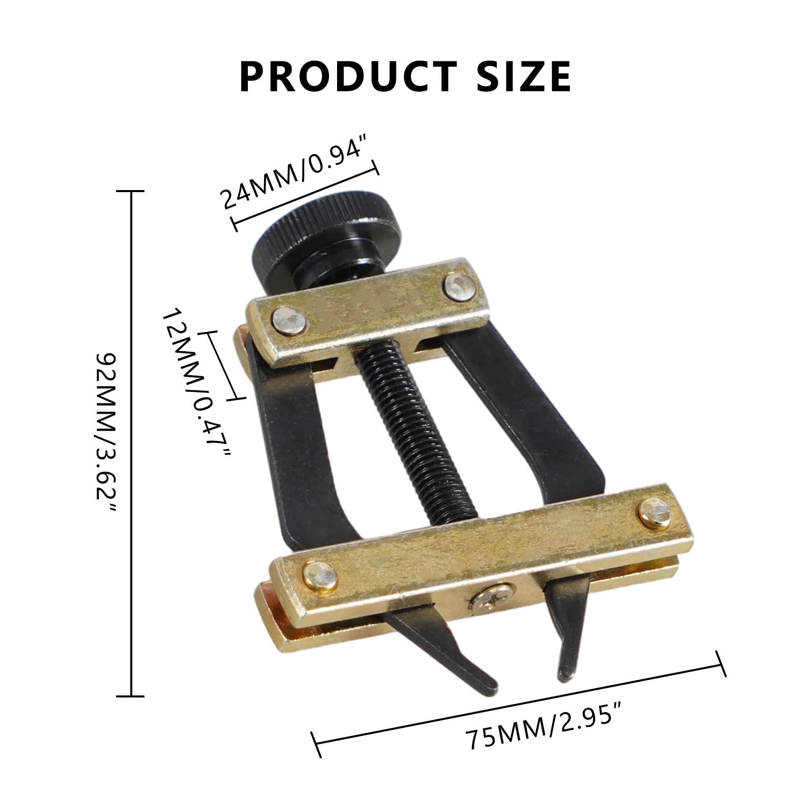 Donpida Roller Chain Breaker Holder Puller Cutter Tool Repair Removal Disassembly Kit For Motorcycle Bicycle Go Kart Atv Chains