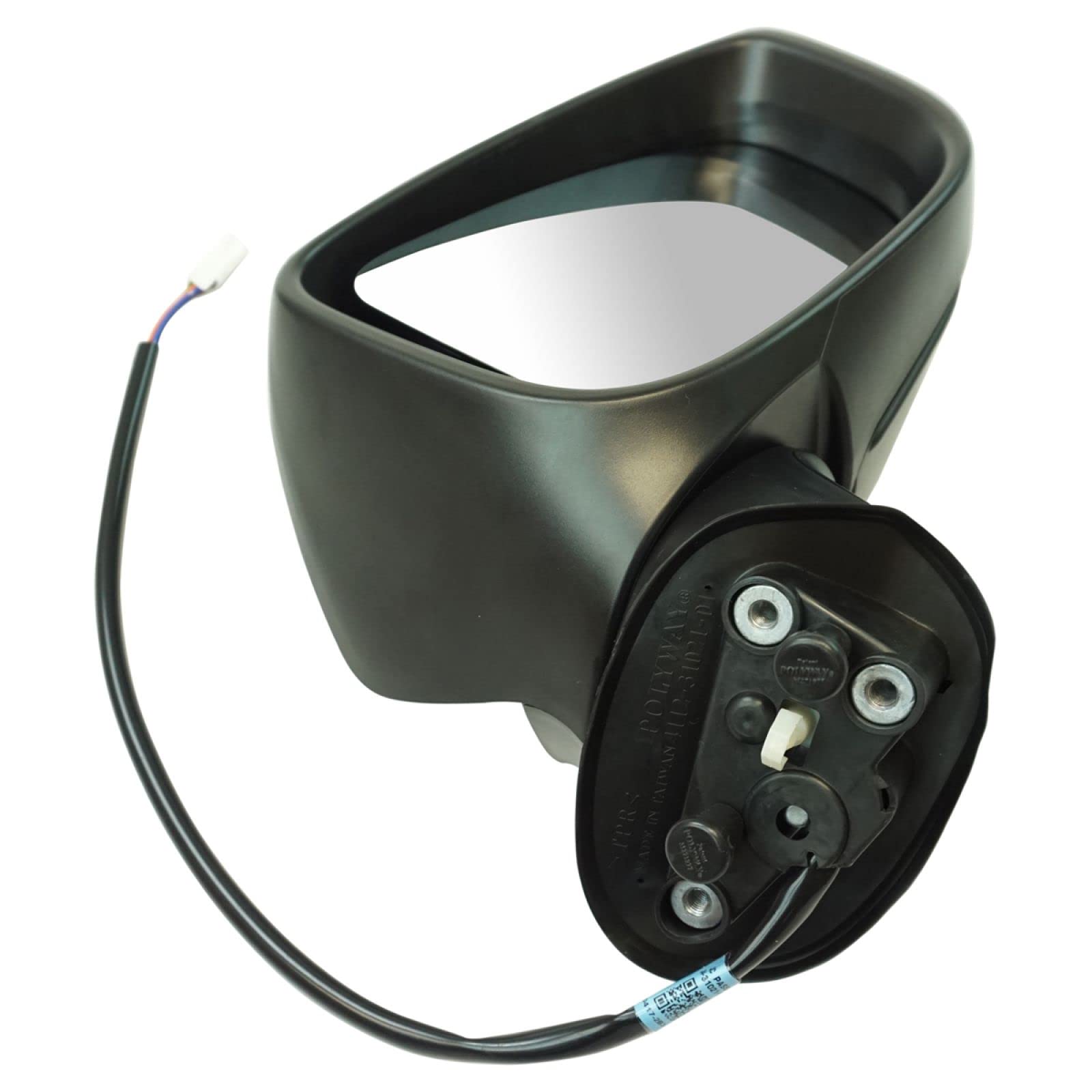 Trq Right Mirror Passenger Side Compatible With 2014-2016 Mazda 3 Ma1321179 Ma1321180