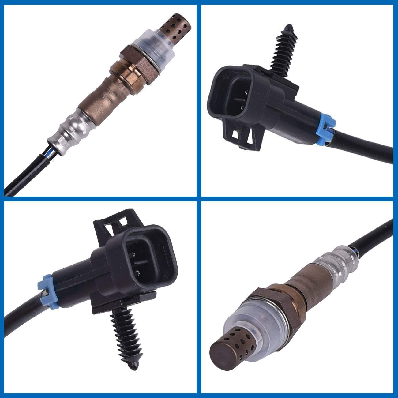 Bapmic Oxygen Sensor Lambda O2 Sensor for Buick Cadillac Chevrolet Chevy GMC Silverado Sierra 1500 2500 Escalade 2006-2011 Replace# 12562866 12597990