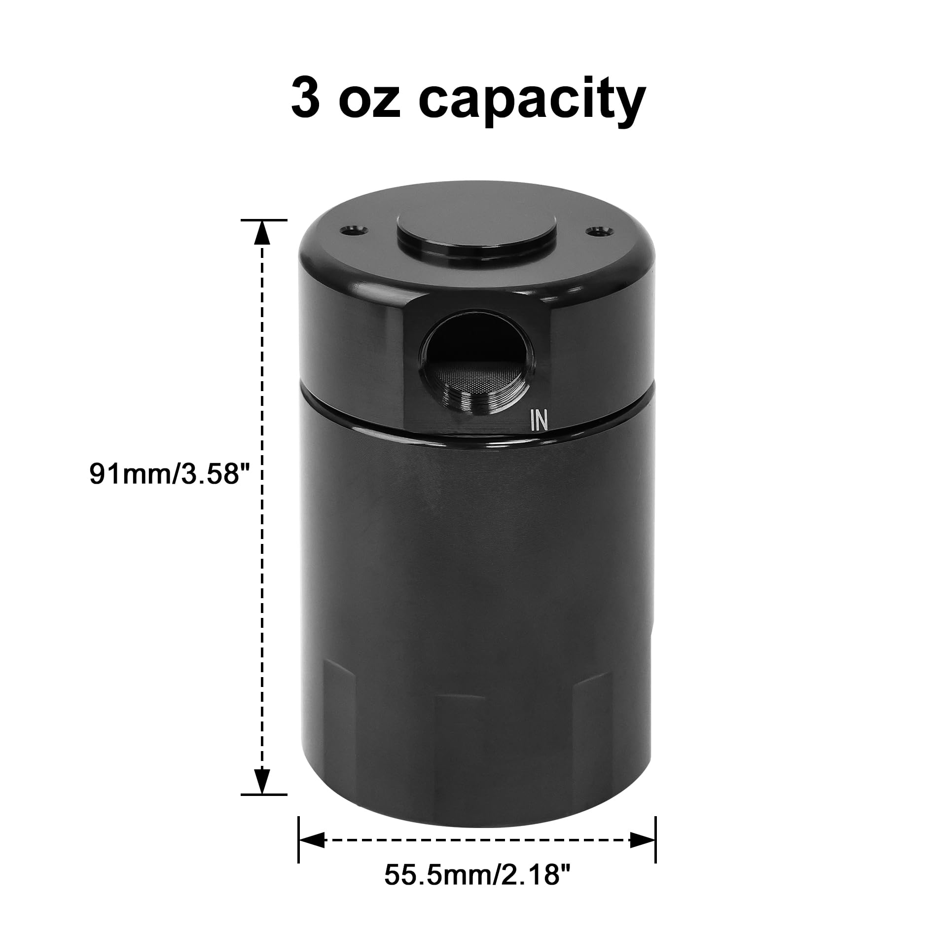 EVIL ENERGY Oil Catch Can, Air Oil Separator for 2011-2023 F-150, 2017-2023 Raptor, 2018-2021 Expedition, 3O