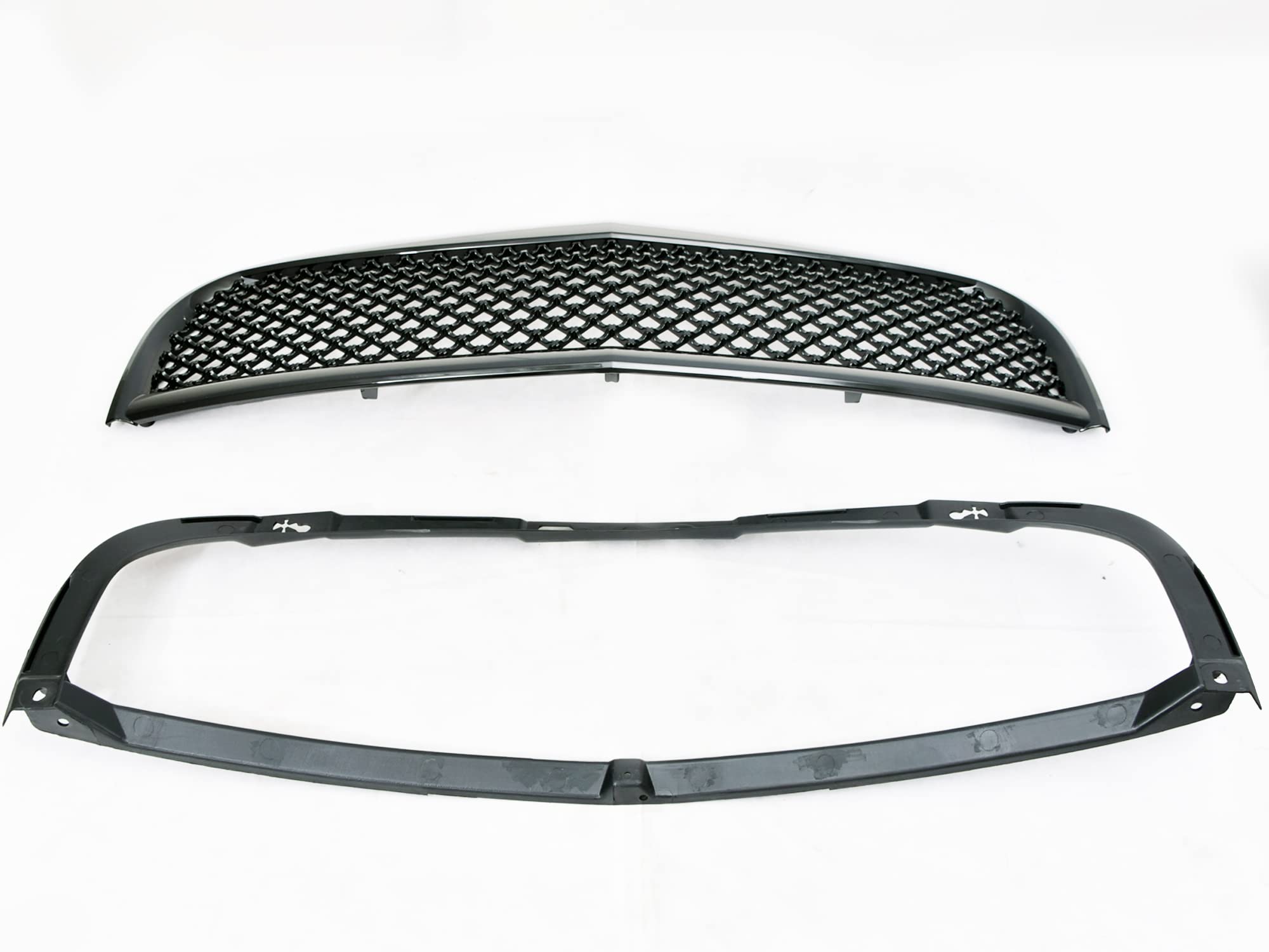 Armordillo Mesh Front Hood Grille - Gloss Black, Fits 2006-2011 Chevy HHR, Model 7147065, Durable Plastic