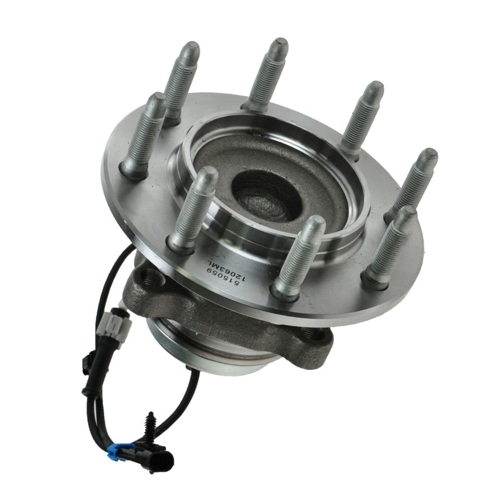 Trq Front Wheel Bearing & Hub Assembly With Abs Sensor Compatible With 2003-2017 Chevrolet Express 2500 Express 3500 2009-2015 E