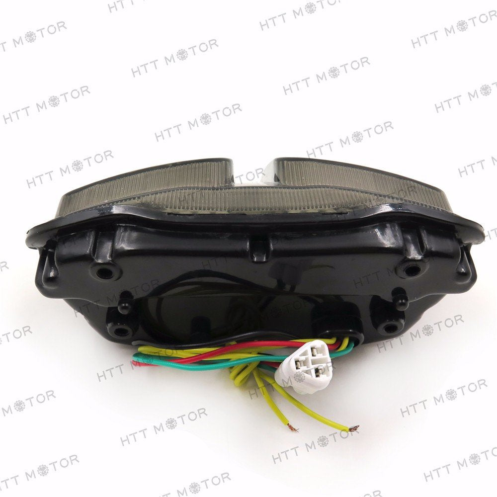 Httmt Mt044- Tail Light Brake Light Compatible With 2006 2007 Suzuki Gsxr 600 Gsx-R600 750 Gsx-R750 Smoke