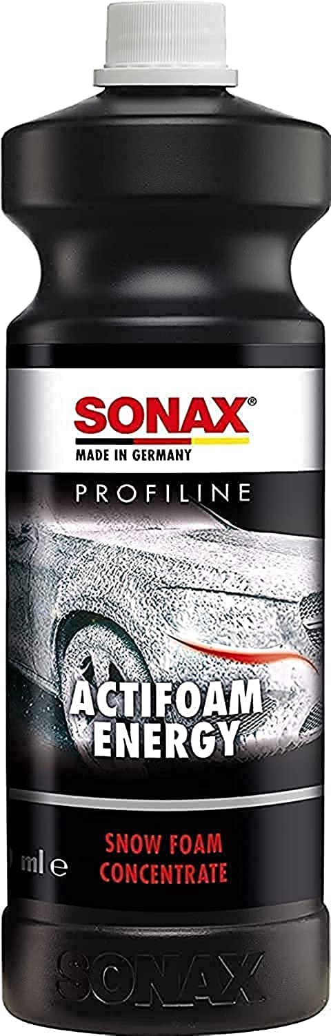 Sonax Profiline Actifoam Energy (1 Litre) - Effective Car Detergent With Active Foam Power. Works As Shampoo, Wheel Cleaner And