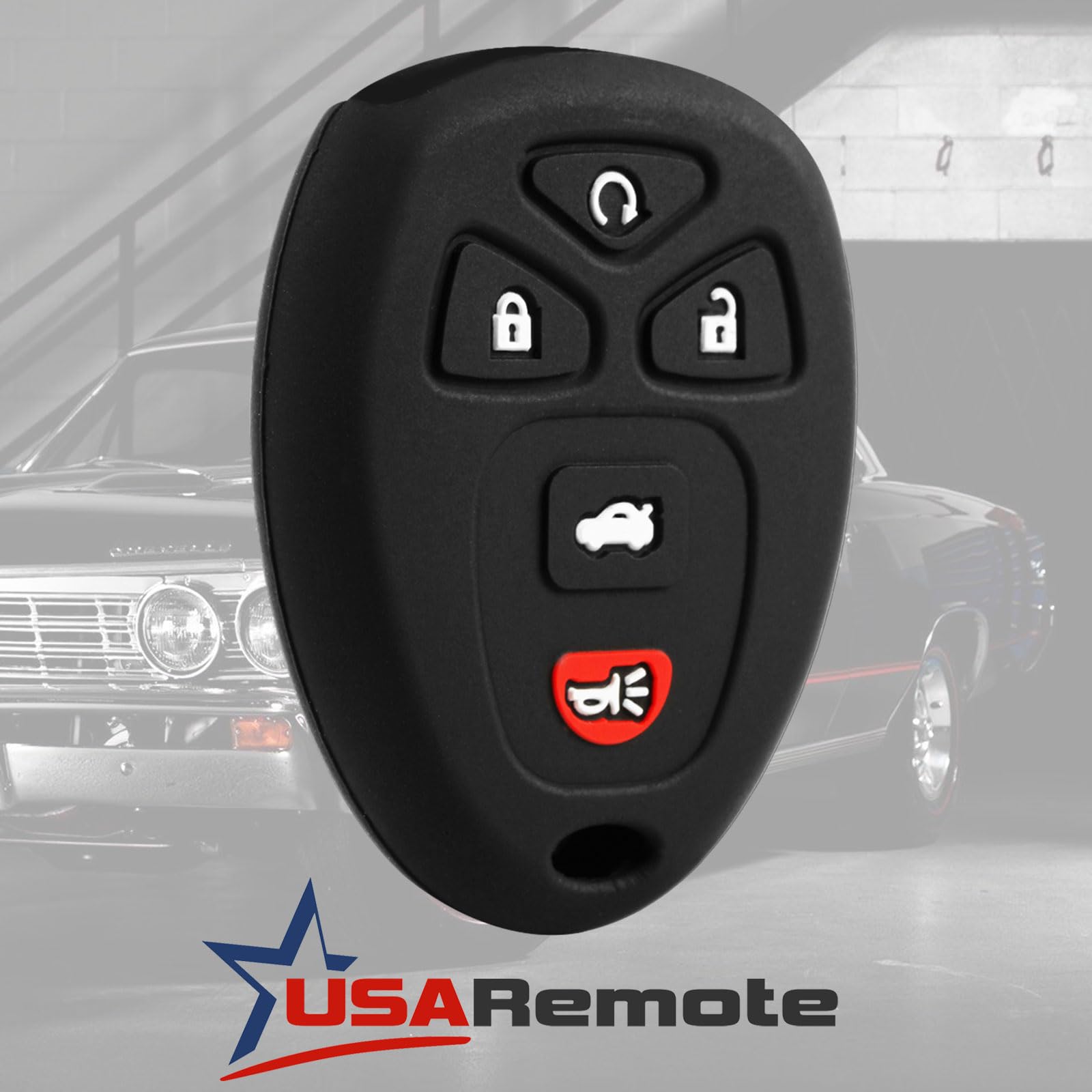 Key Fob Remote Case Cover Skin Protector Fits Buick, Cadillac, Chevy, Gmc, Pontiac Saturn