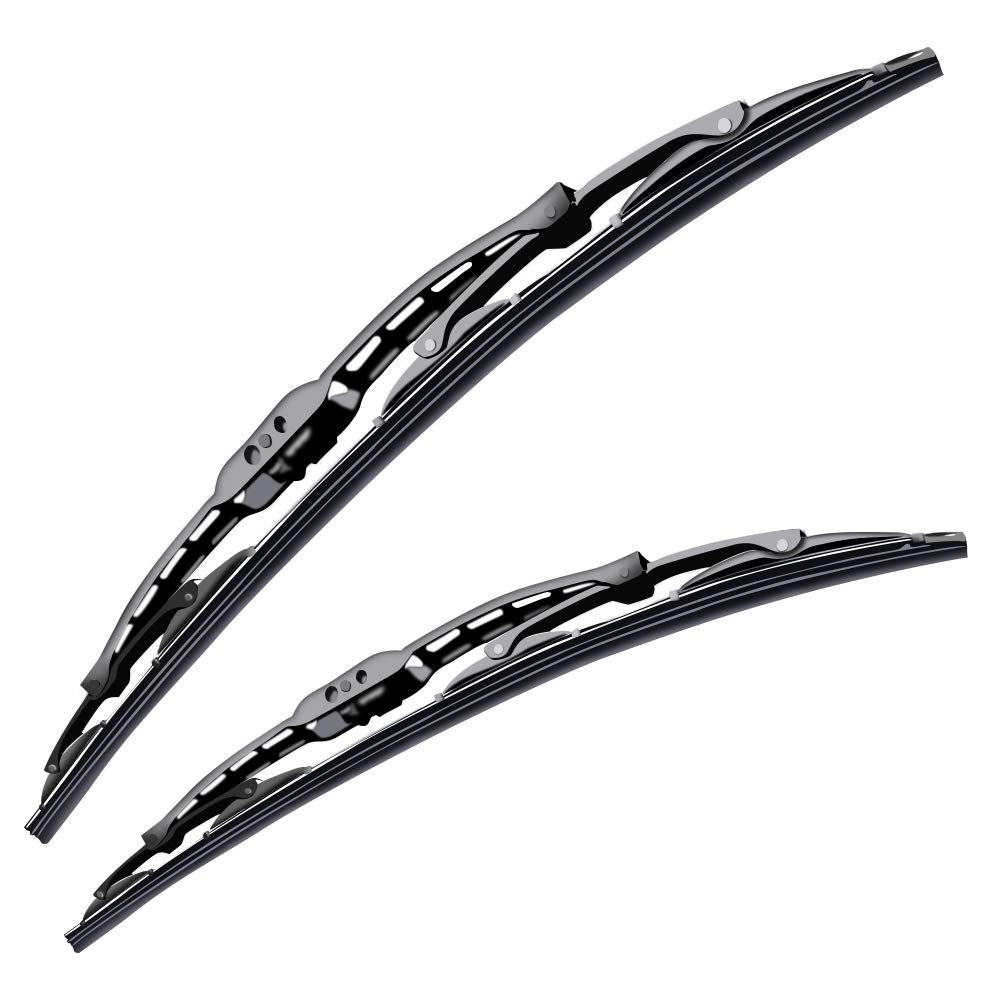 Replacement For Jeep Wrangler Tj Windshield Wiper Blades - 13''+13'' Front Window Wiper - Fit 1997-2006 Vehicles - Otuayauto Fac
