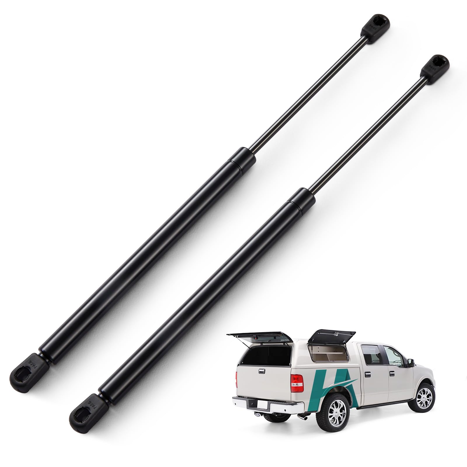 Se180P70 18 Inch 70 Lb/312 N Gas Strut Spring Shock For Leer Are Camper Shell Window, Gas Spring For Truck Cap Canopy, Gas Shock For Snugtop Truck Pickup Topper Replacement Part, Pack Of 2