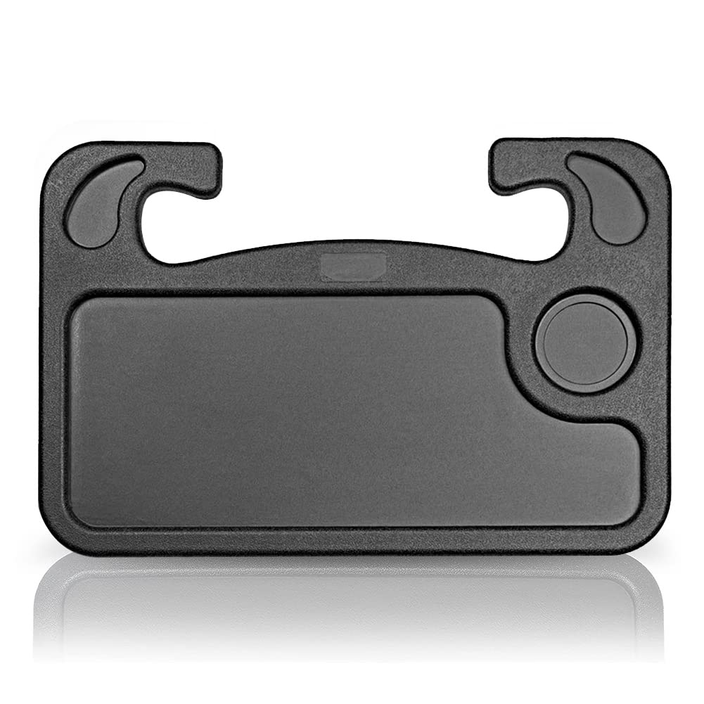Car Steering Wheel Desk | Food Table For Car | Steering Wheel Tray For Constant Travelers, Fits Most Vehicles Steering Wheels (B