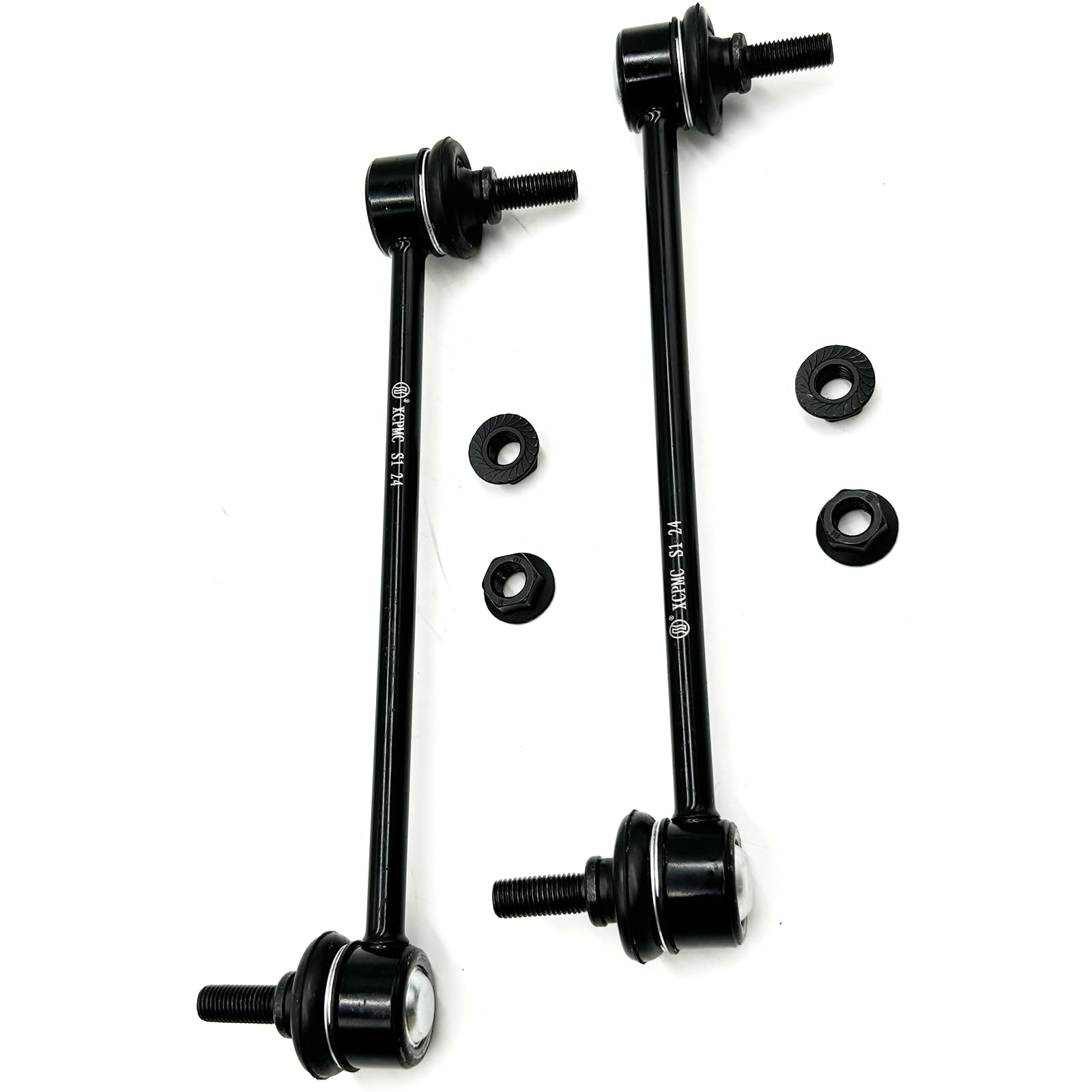 Xcpmc Front Stabilizer Bar Link Kit 2 Pcs Left & Right| For 2000-2011 Ford Focus |Oe#: K80066 Black