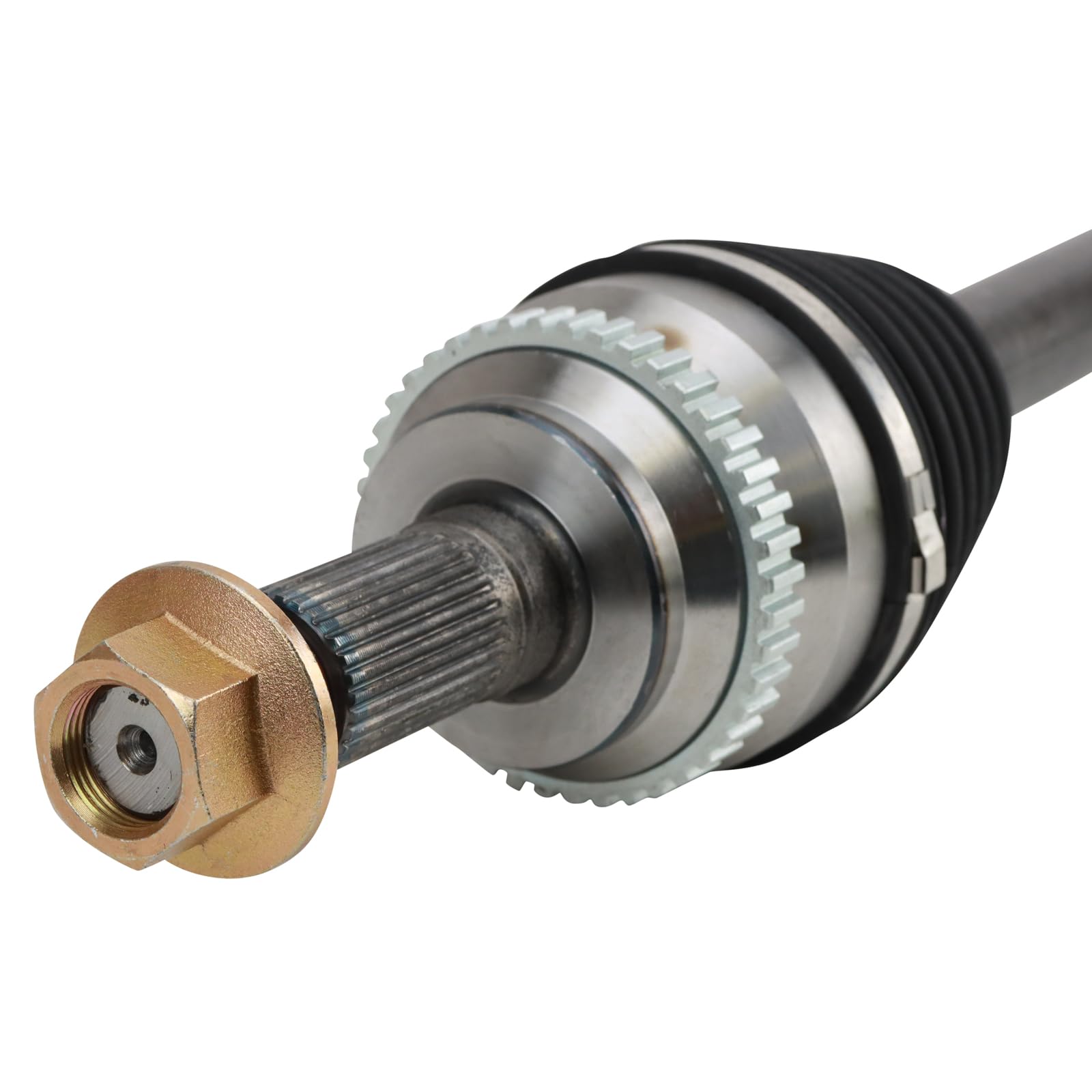 TRQ Front CV Axle Shaft Assembly Set Compatible with 12-14 Edge